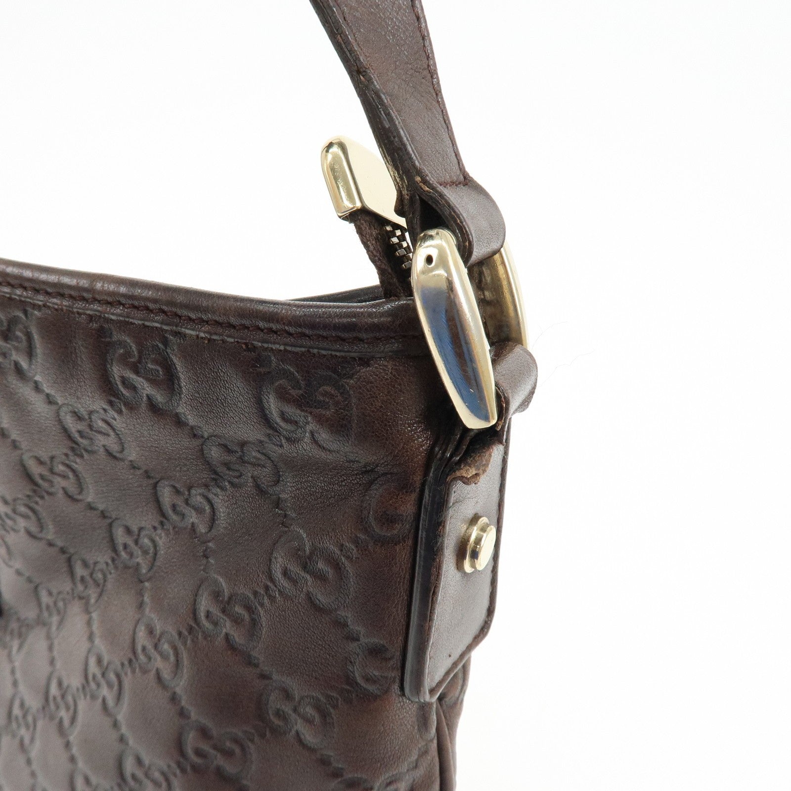 Gucci Abbey Shoulder Bag - Brown, Leather