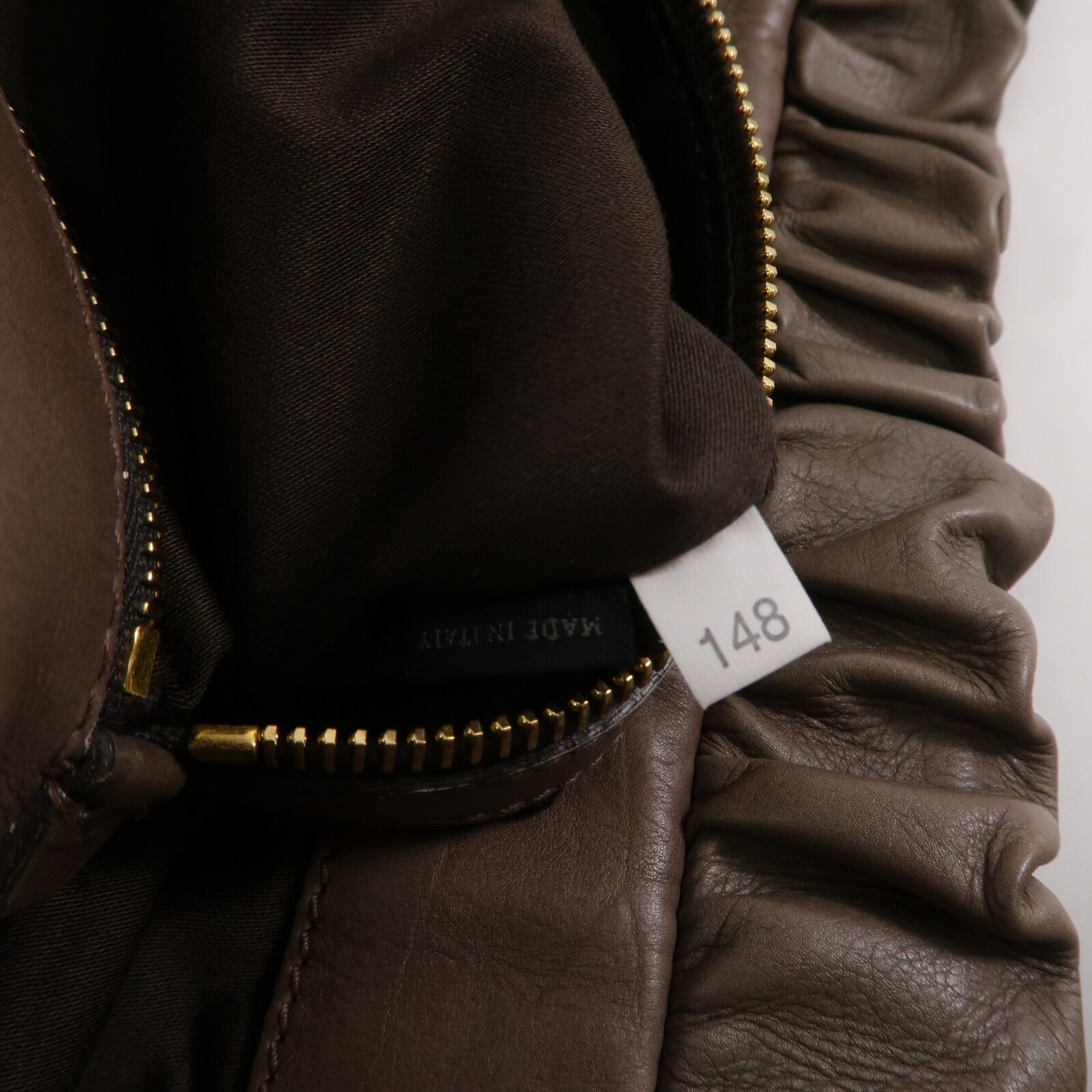 Miu Miu GHW 2 Way Shoulder Bag - Grey, Calfskin Leather