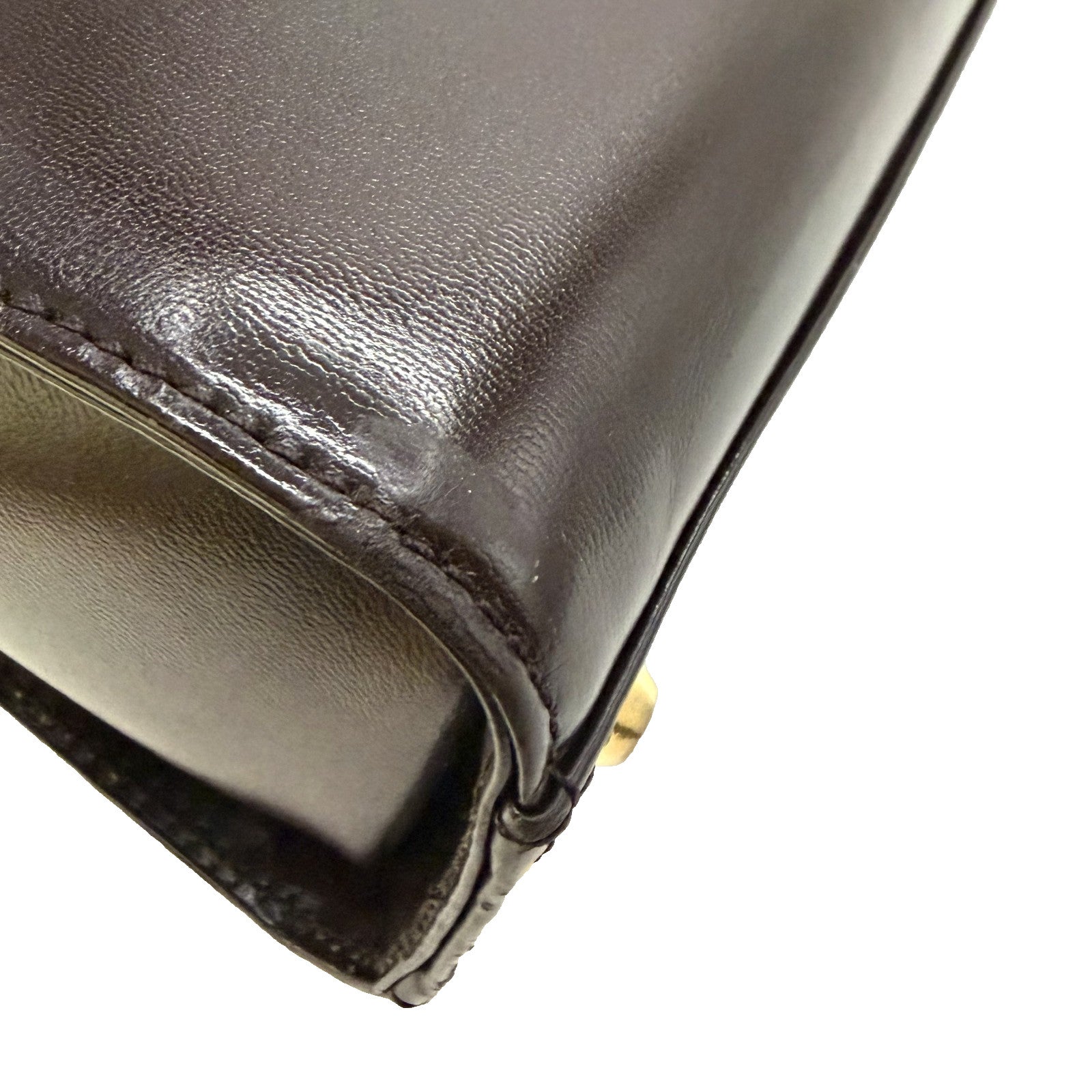 Saint Laurent Yves Vintage Hand Tote - Brown, Leather 