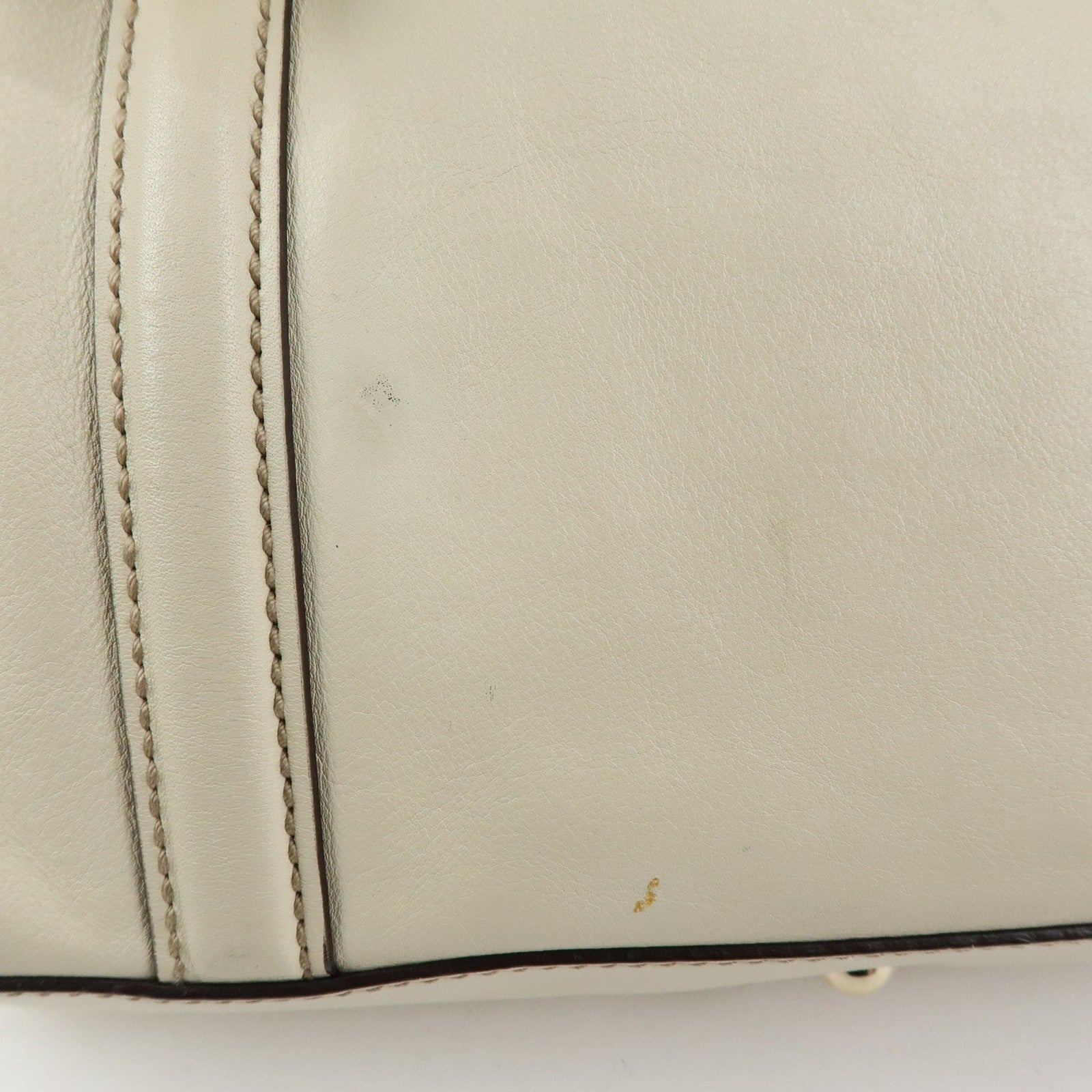 Gucci Interlocking G Sherry Boston Hand Bag - Ivory, Leather