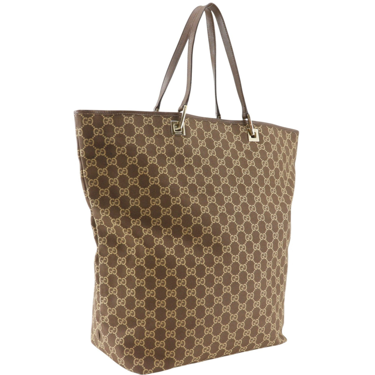 Gucci Tote Bag - Brown, GG Canvas