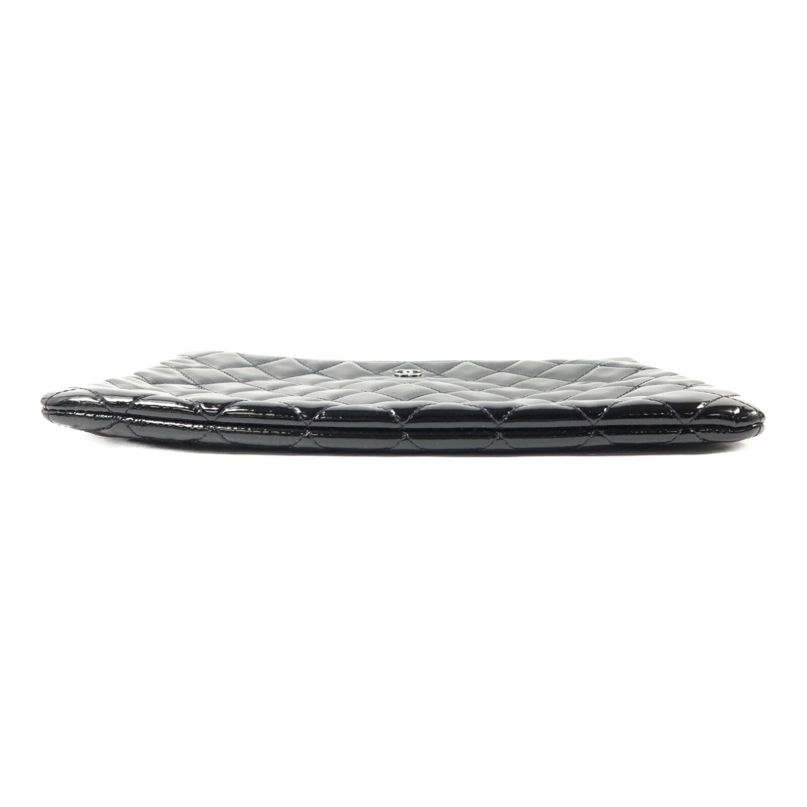 CHANEL CC SHW Clutch Second Bag - Black, Calfskin