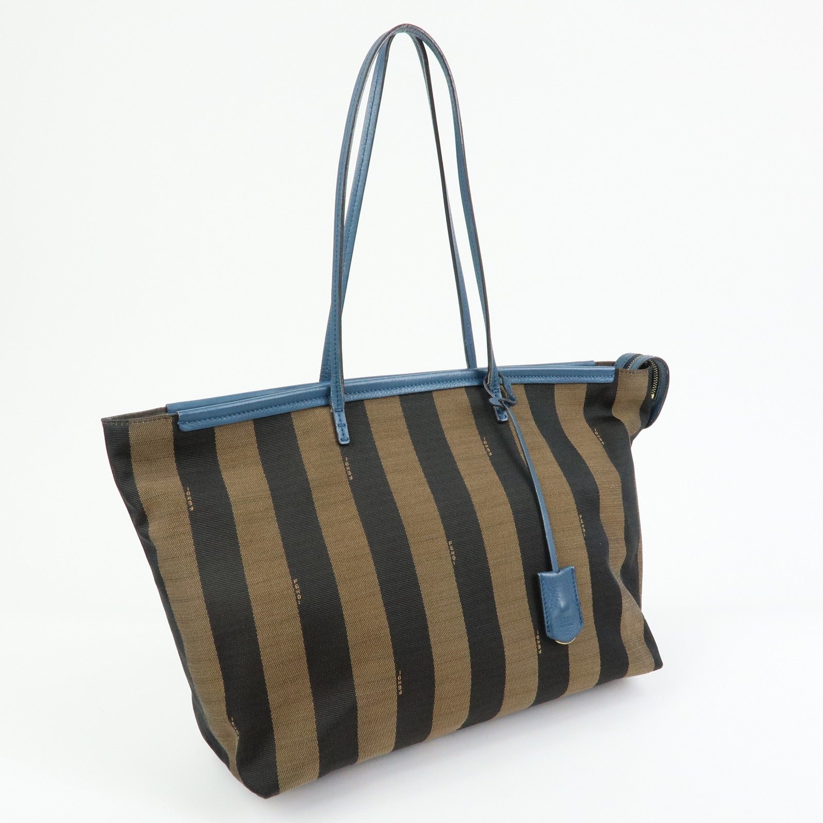 Fendi Tote Bag - Brown, Canvas Leather