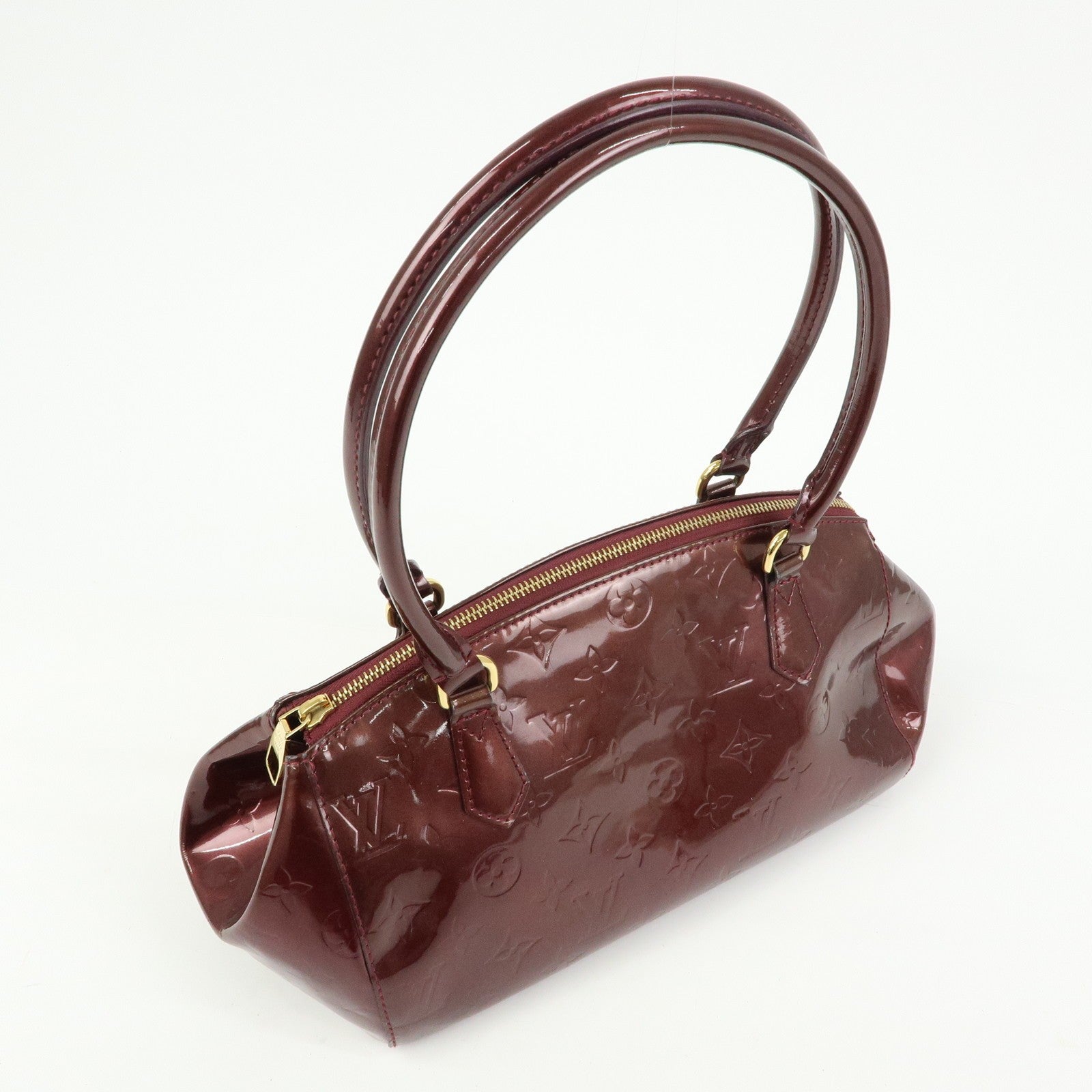 Louis Vuitton Boston Bag - Rouge Fauviste, Vernis Leather