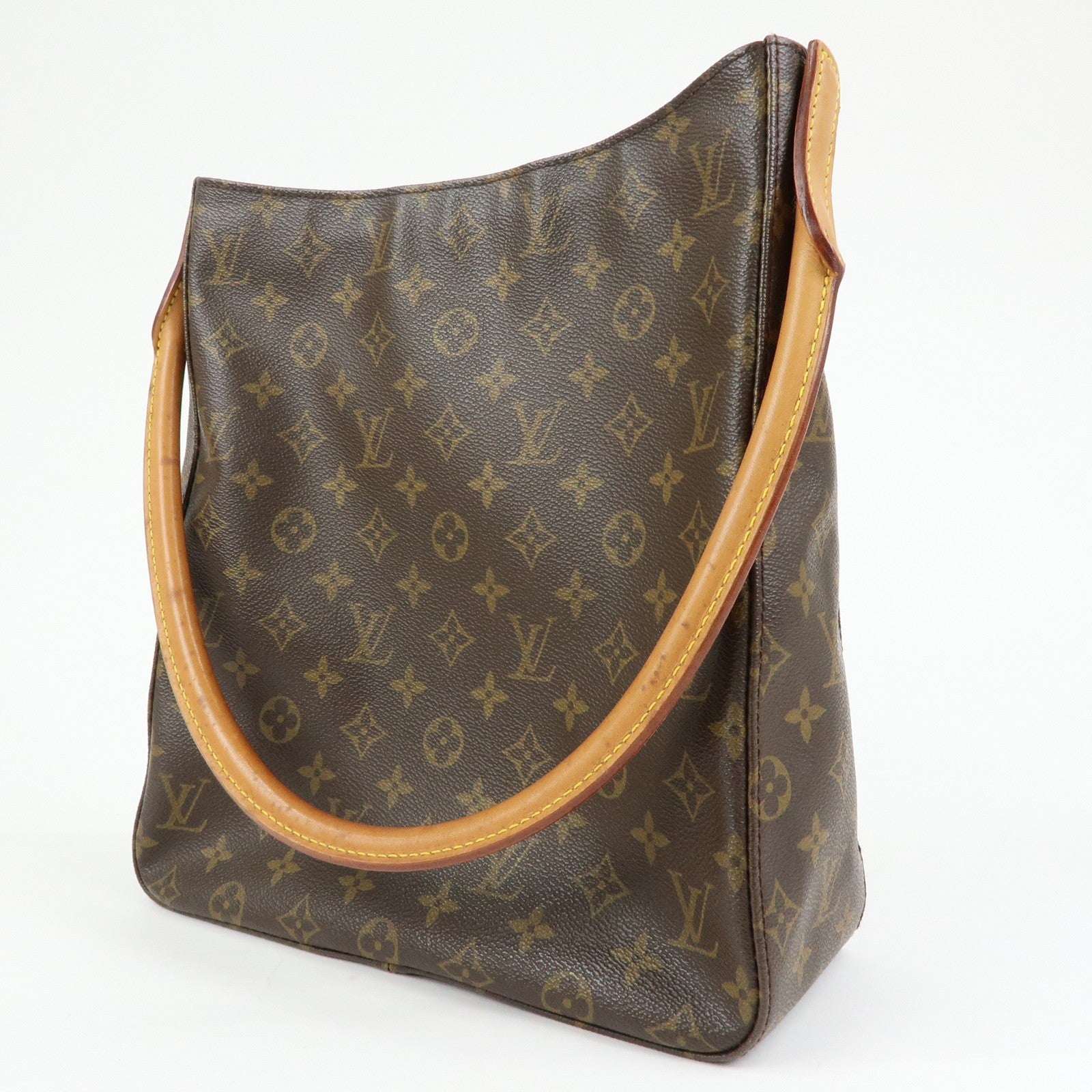 Louis Vuitton Monogram Looping GM Shoulder Bag - Brown, Canvas