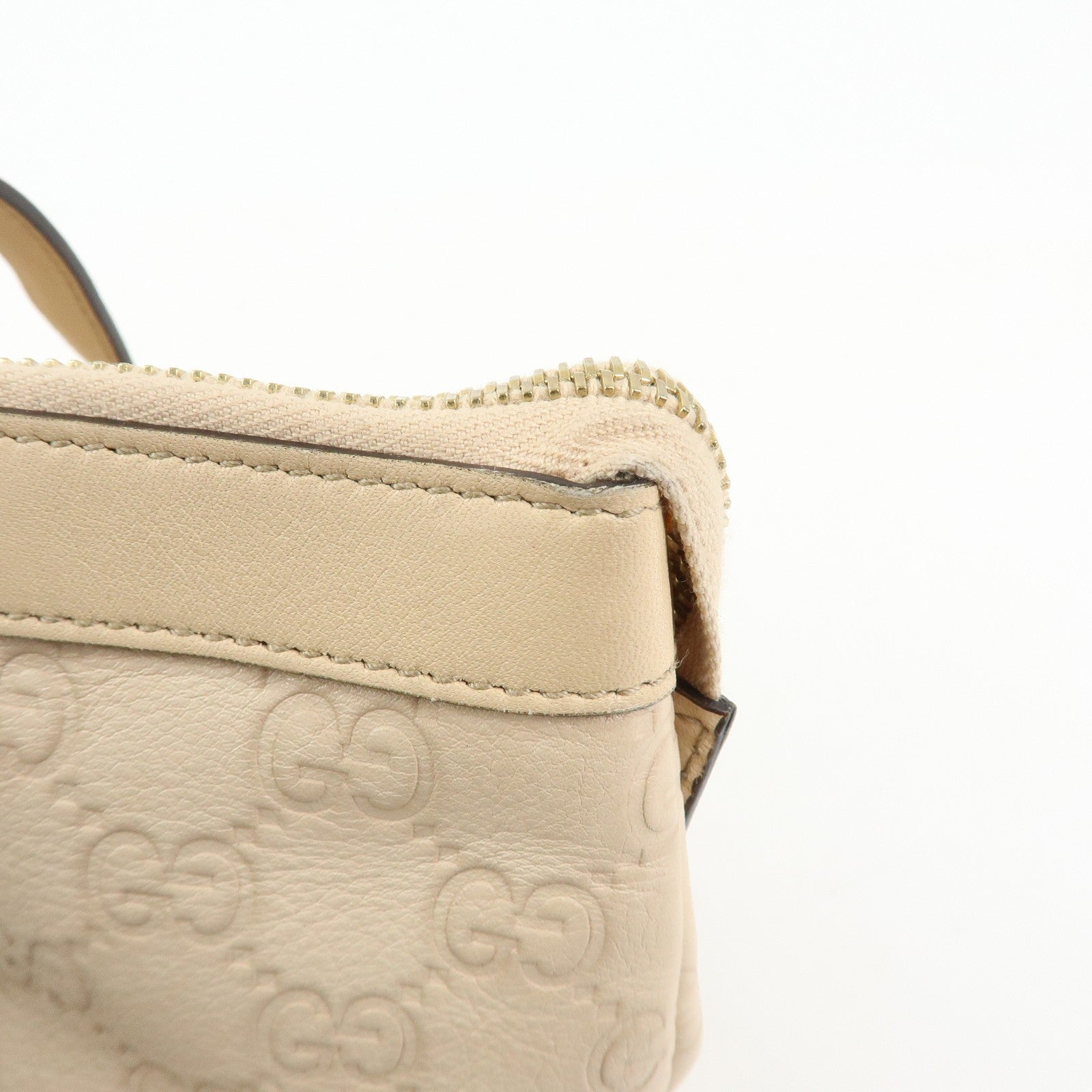 Gucci Abbey Guccissima Tote Bag - Pink, Leather 