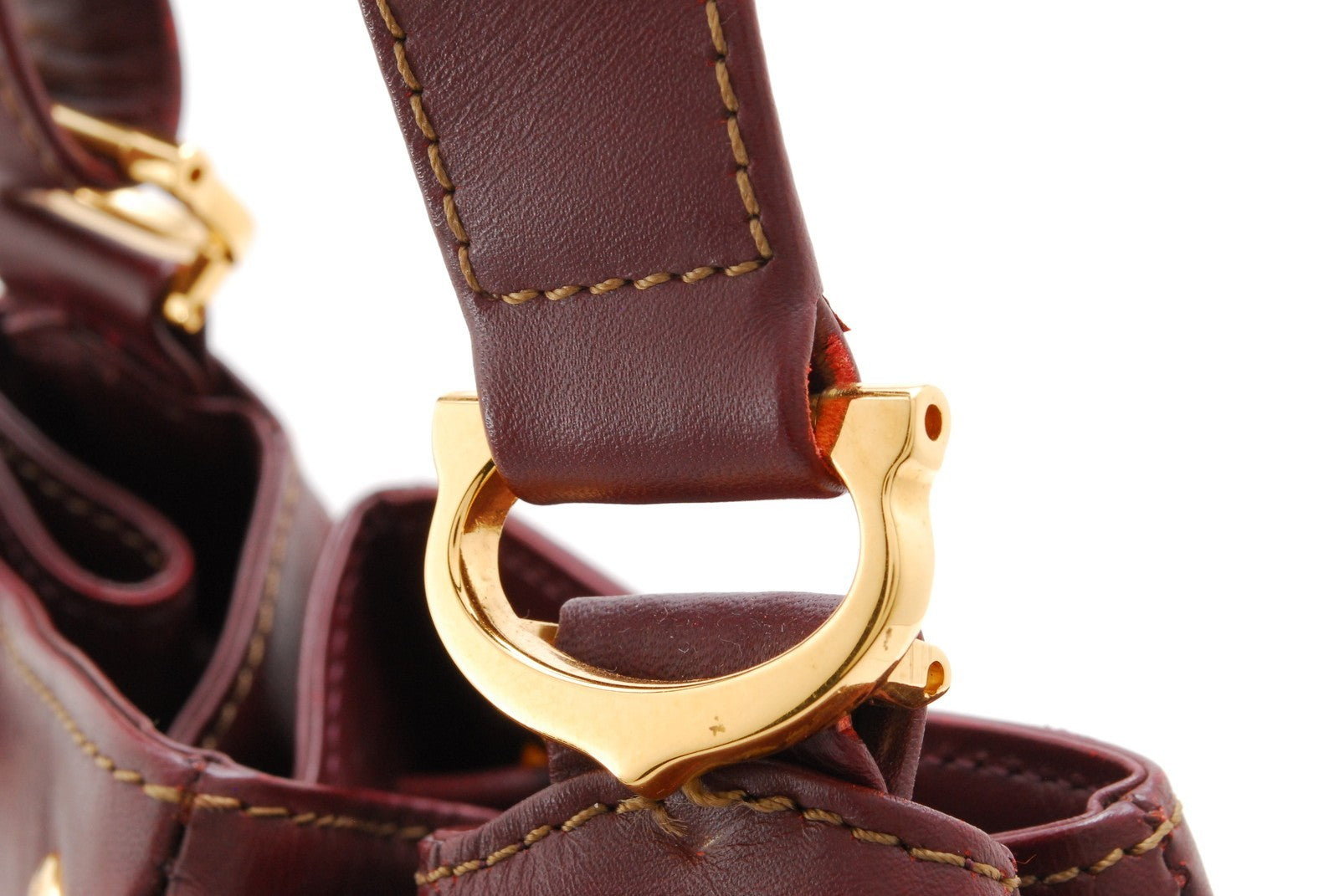 Cartier Must de Cartier Shoulder Bag - Bordeaux, Leather