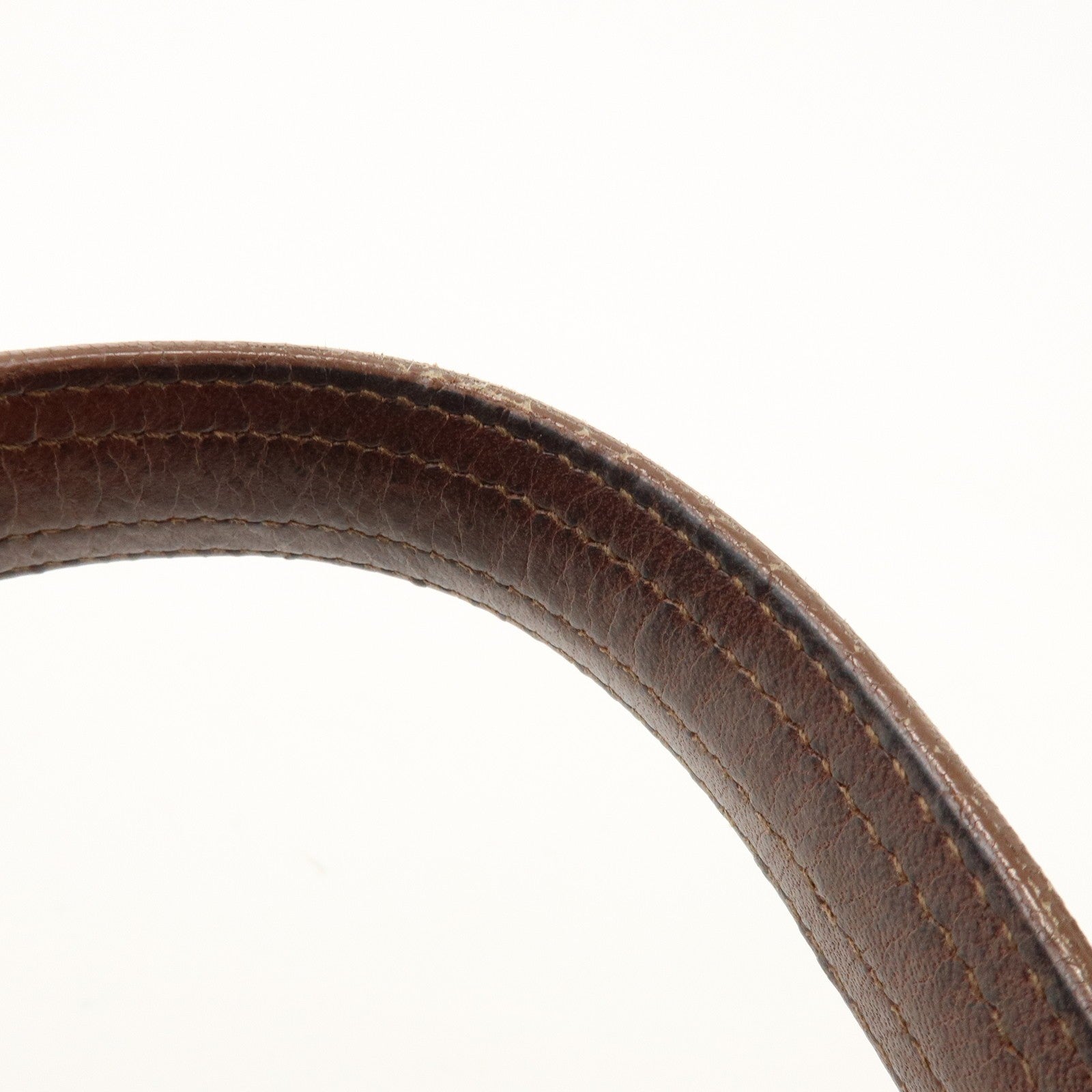 Saint Laurent Muse Two Hand Bag - Brown, Leather Canvas