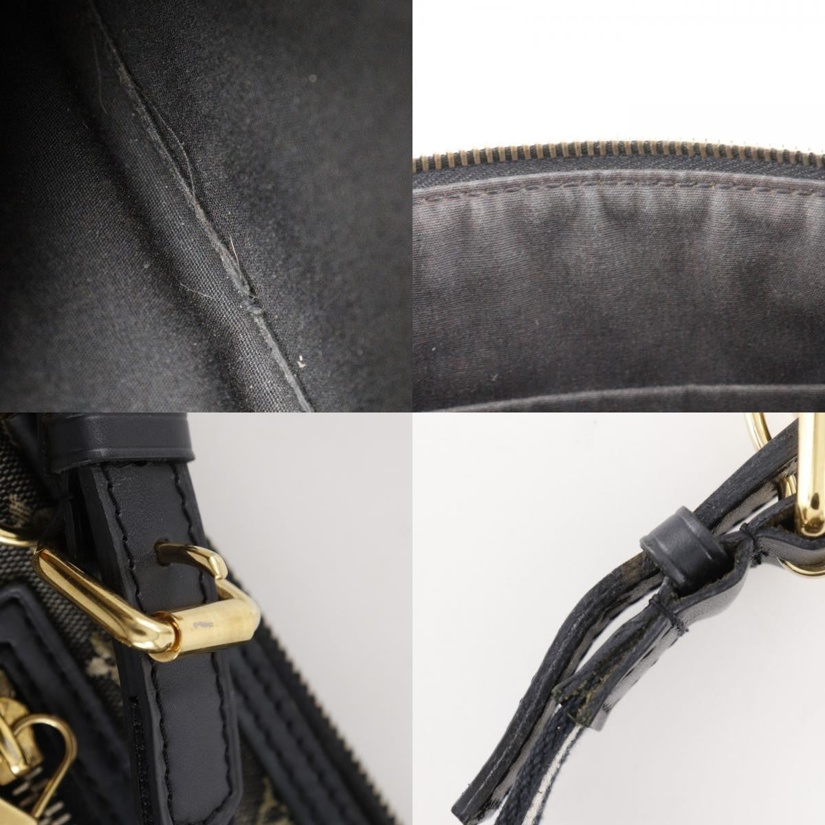 Louis Vuitton Catrain Shoulder Bag - Black, Monogram Mini Canvas