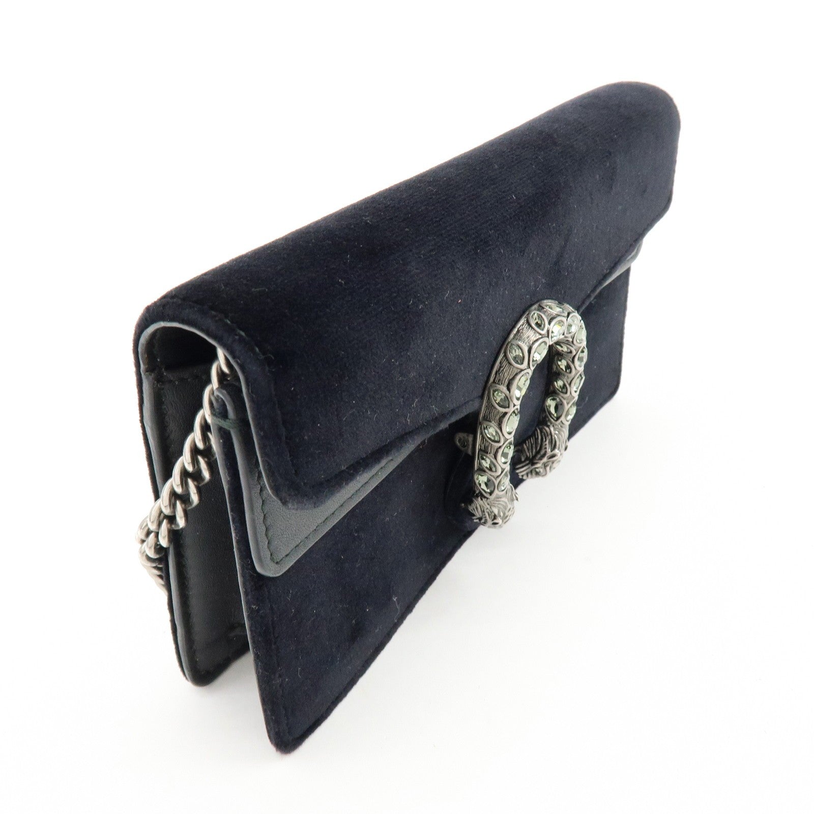 Gucci Dionysius Shoulder Bag - Black, Suede