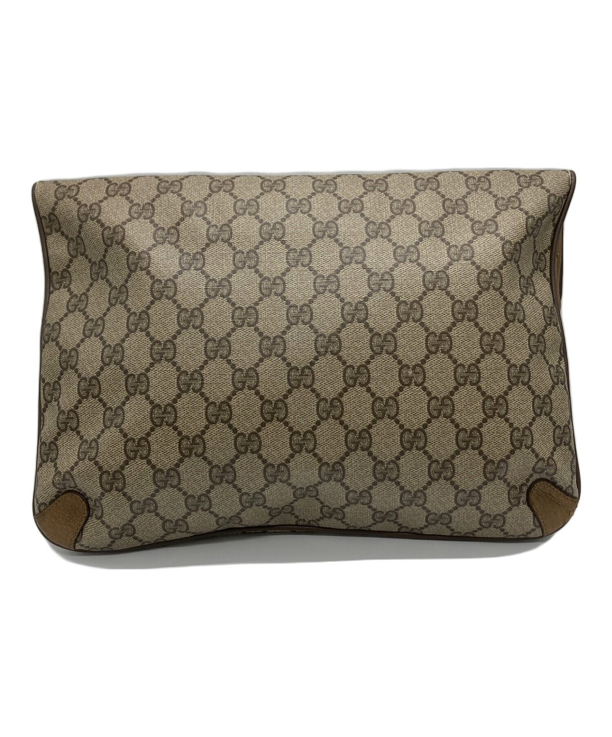 Gucci GG Vintage Clutch - Brown, Coated Canvas