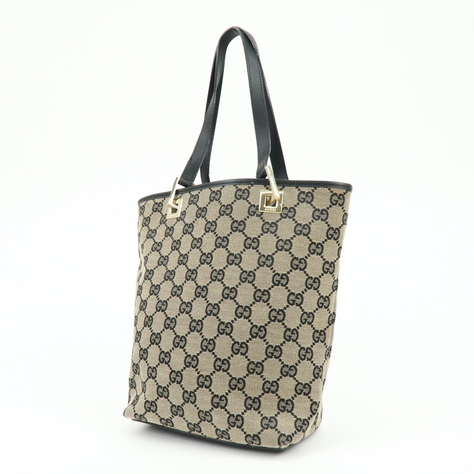 Gucci Tote Bag - Beige, GG Canvas and Leather
