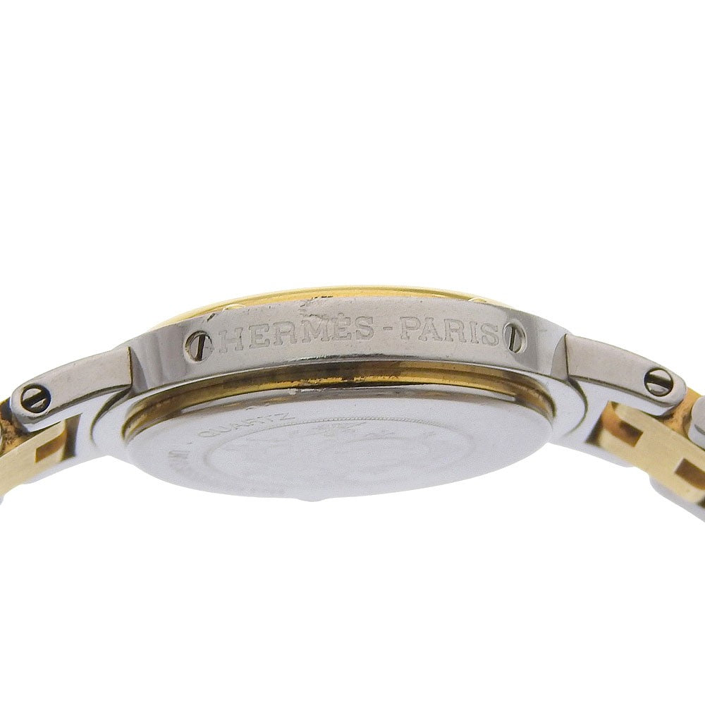 Hermès Clipper Wristwatch - White, Stainless Steel