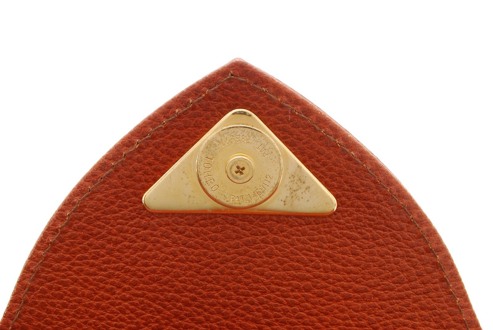 Saint Laurent Yves Clutch - Brown, Leather 