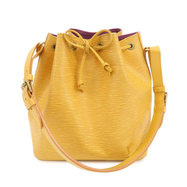 Louis Vuitton Epi Petit Noe Shoulder Bag - Tassili Yellow, Epi Leather