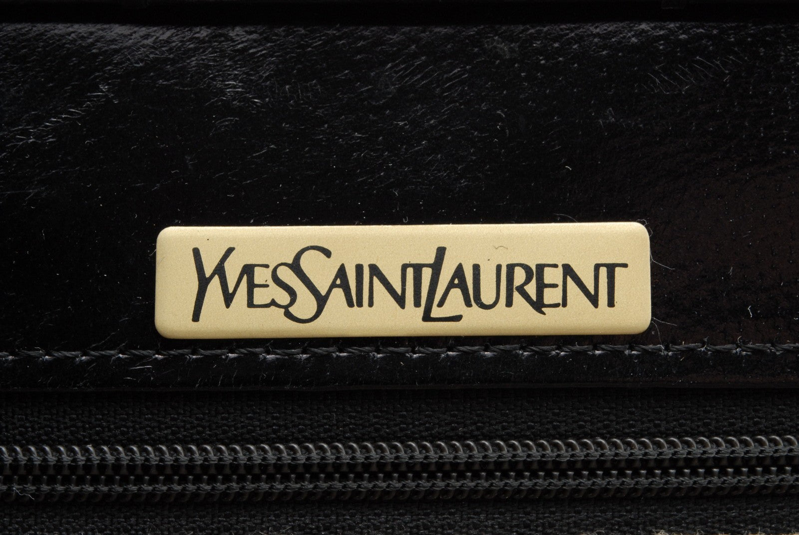Saint Laurent Yves Clutch Bag - Black, Leather