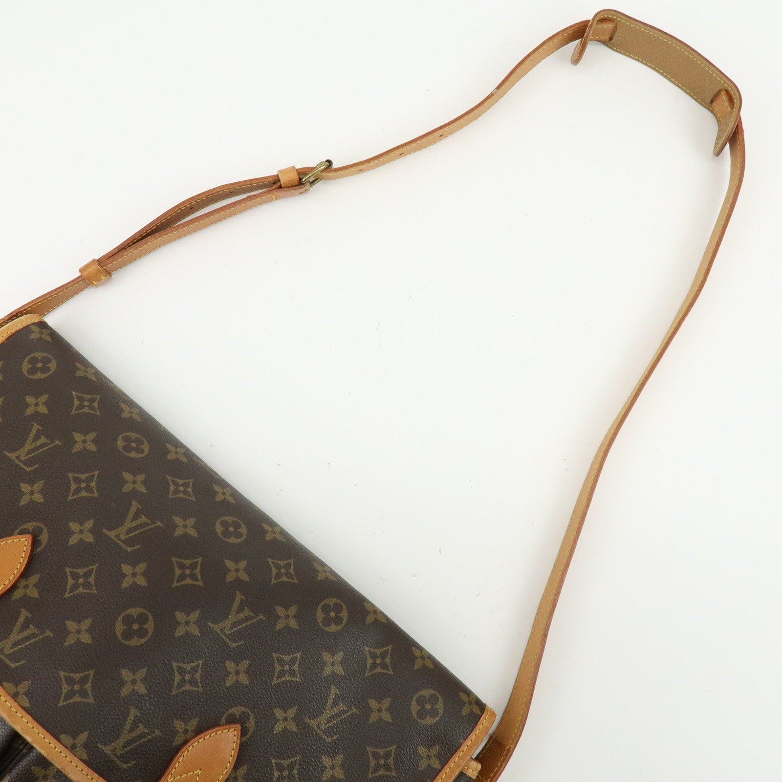 Louis Vuitton Monogram Canvas Gibeciere GM Shoulder Bag