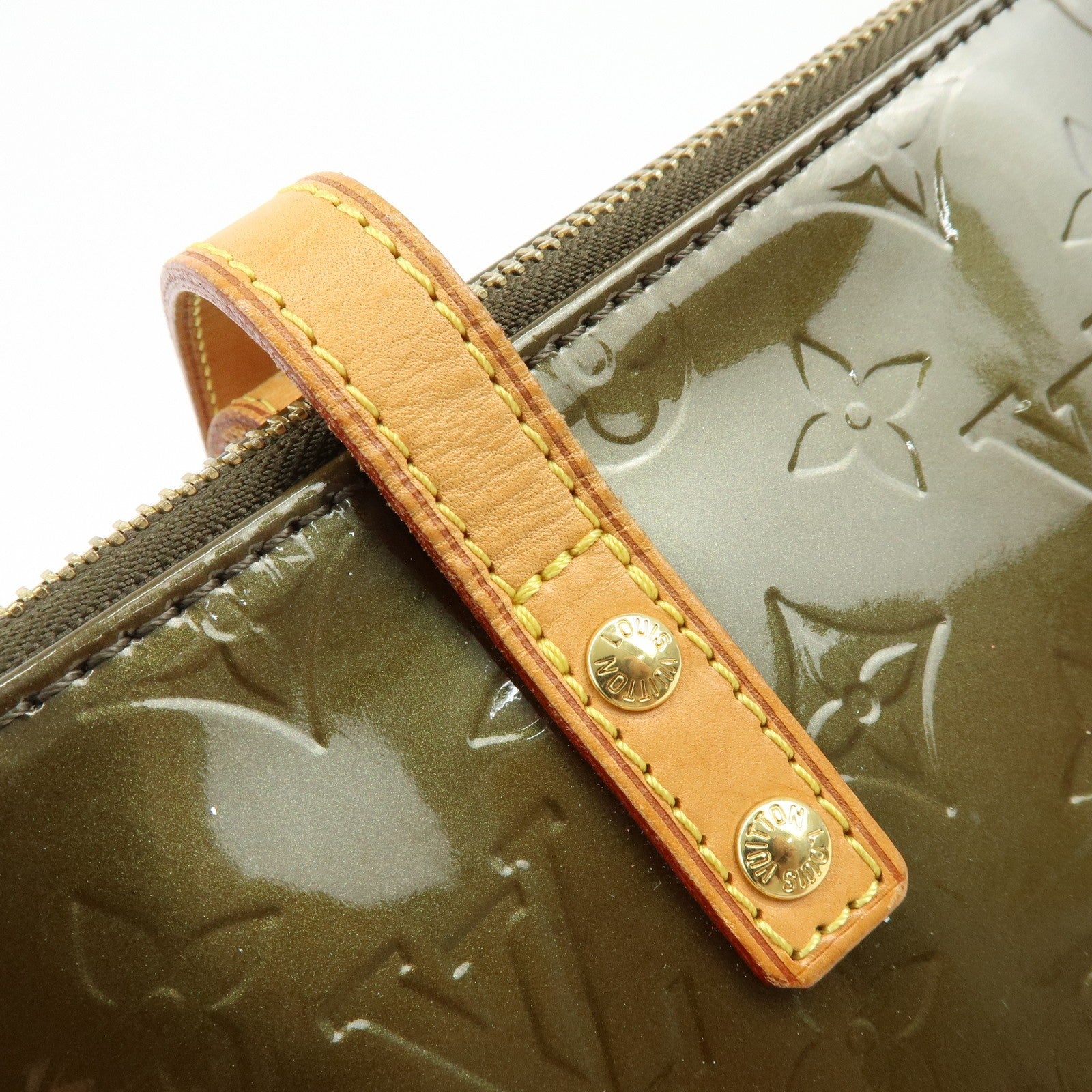 Louis Vuitton Tote Bag - Vert Bronze, Monogram Vernis