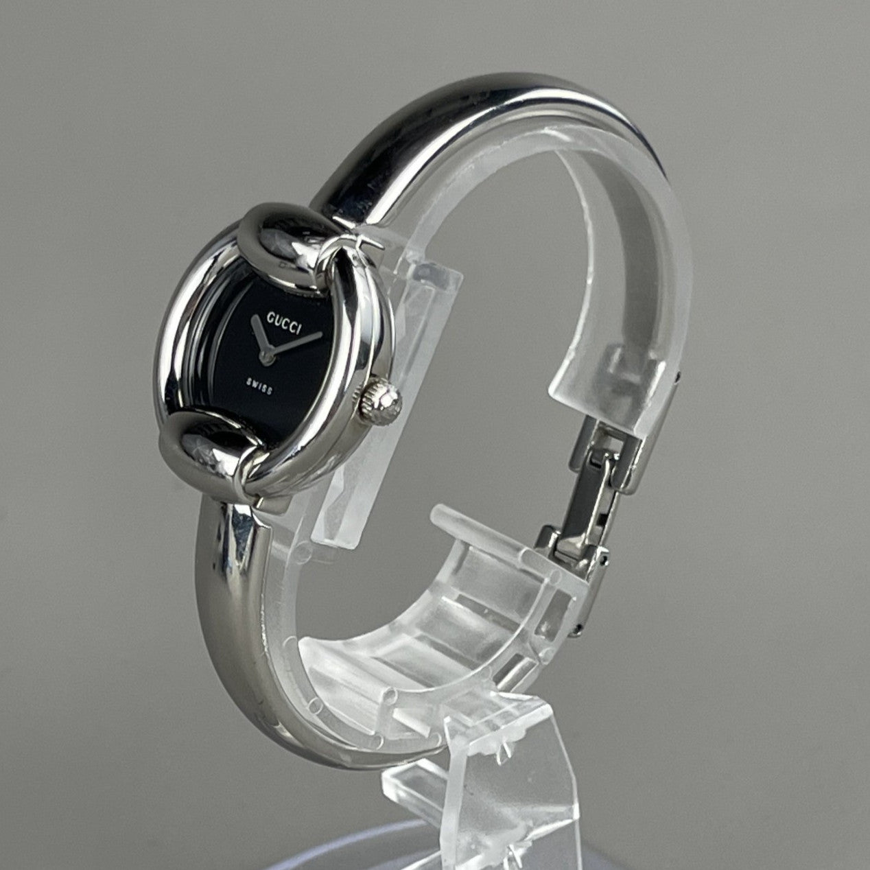 Gucci 1400L Wristwatch - Black, Stainless Steel