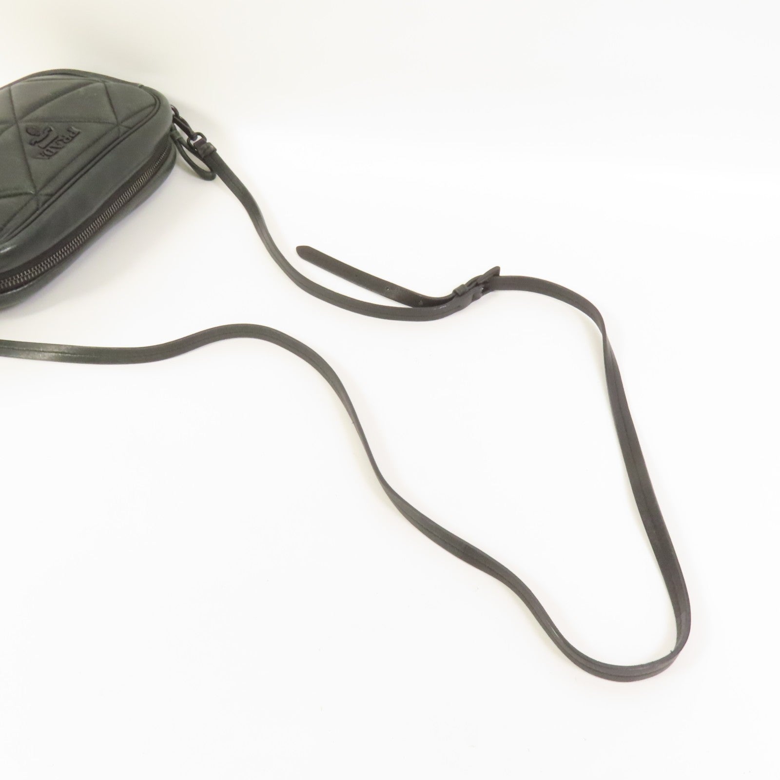 Prada Shoulder Bag - Green, Leather 