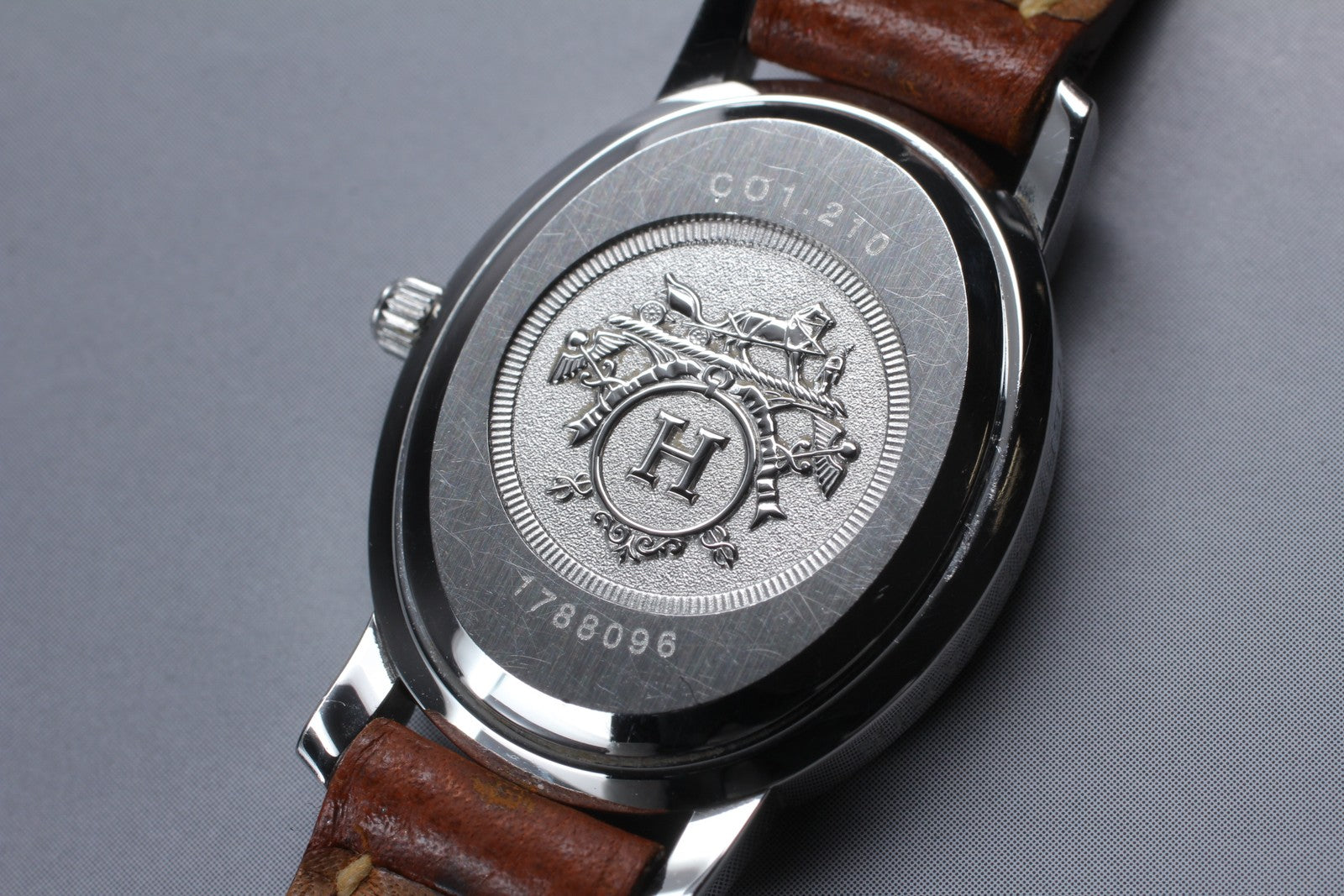 Hermès CO1.210 Watch - Silver, Stainless Steel