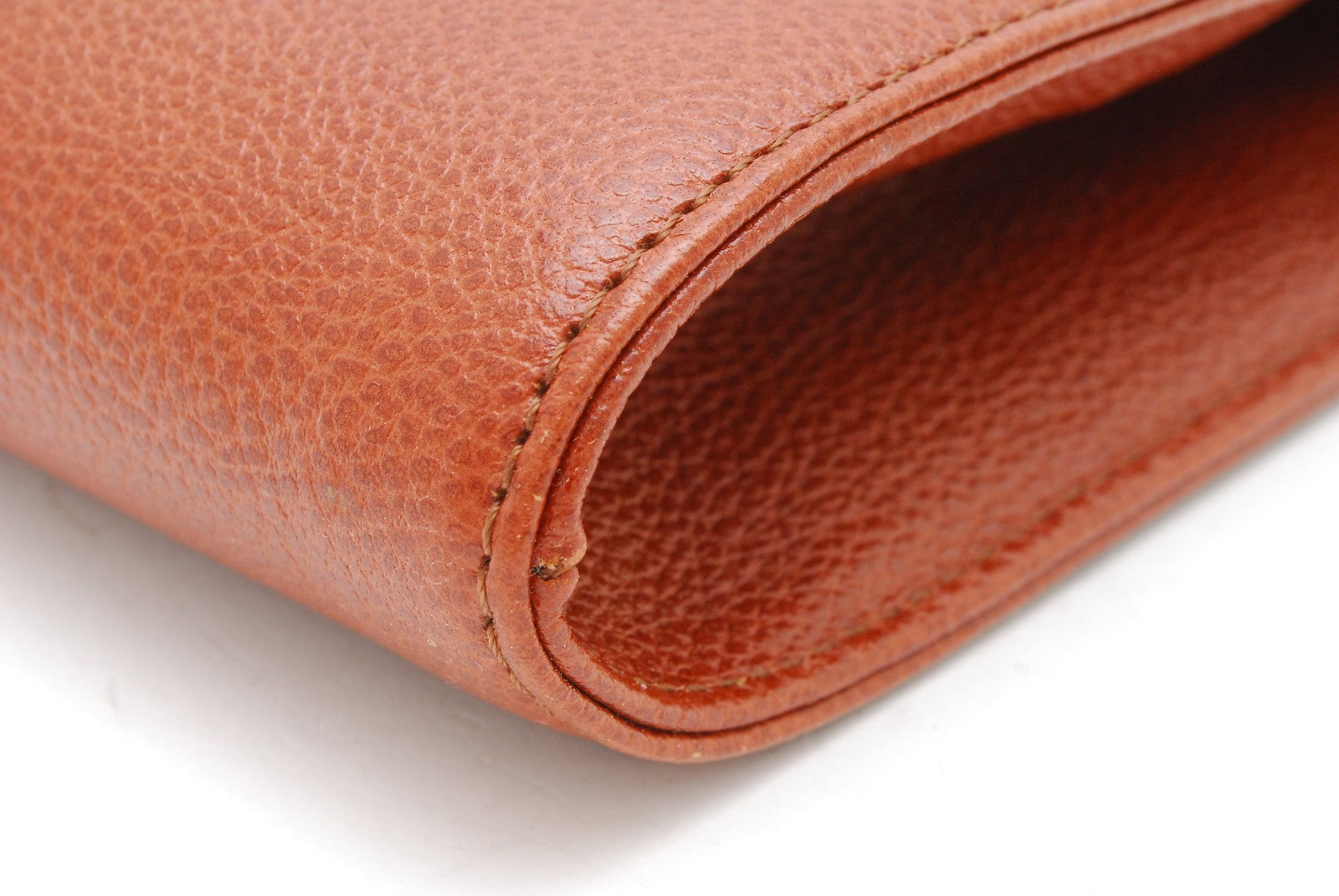 Saint Laurent Yves Clutch - Brown, Leather 