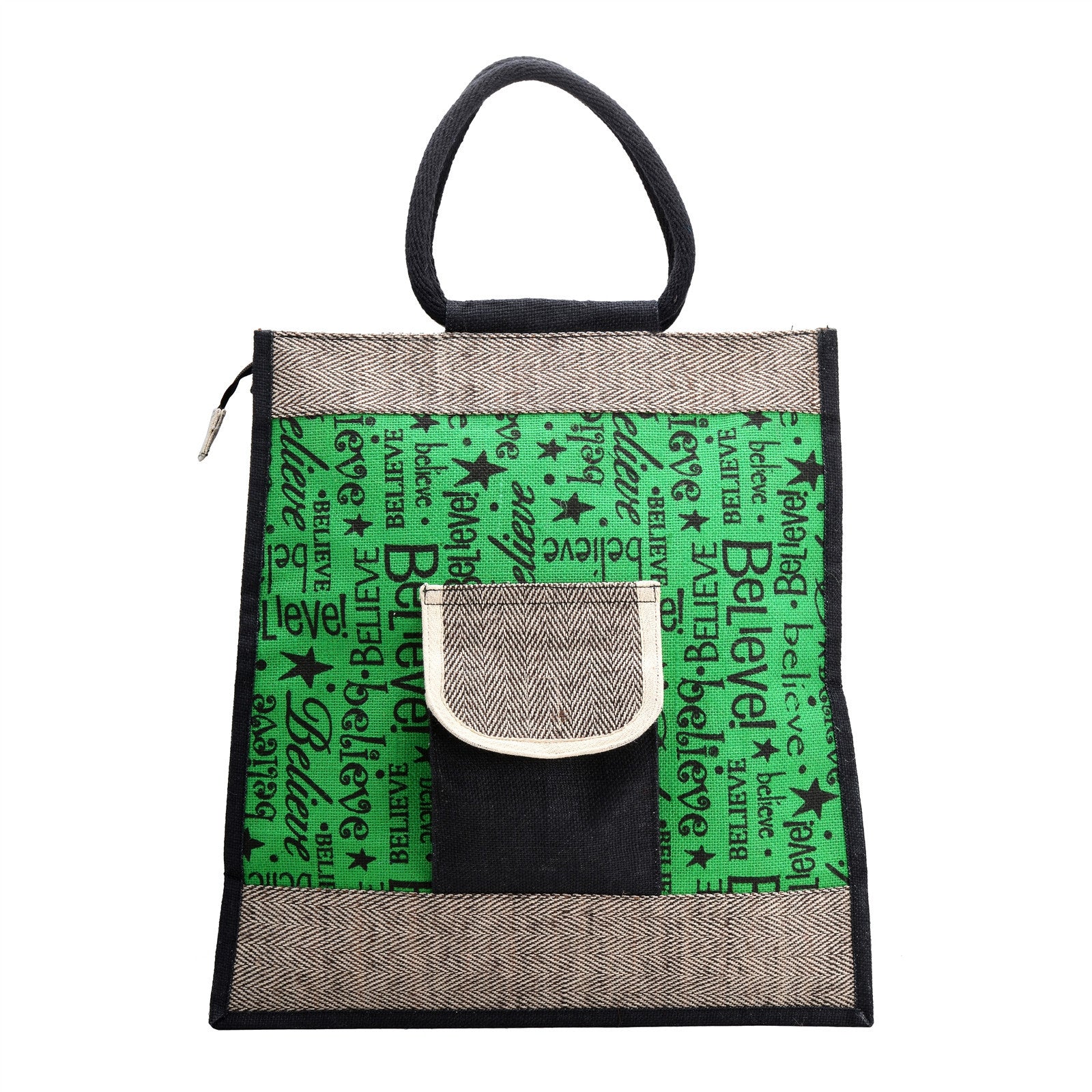 Chanel CC Filigree Chain Shoulder Bag - Beige, Black, Caviarskin Leather