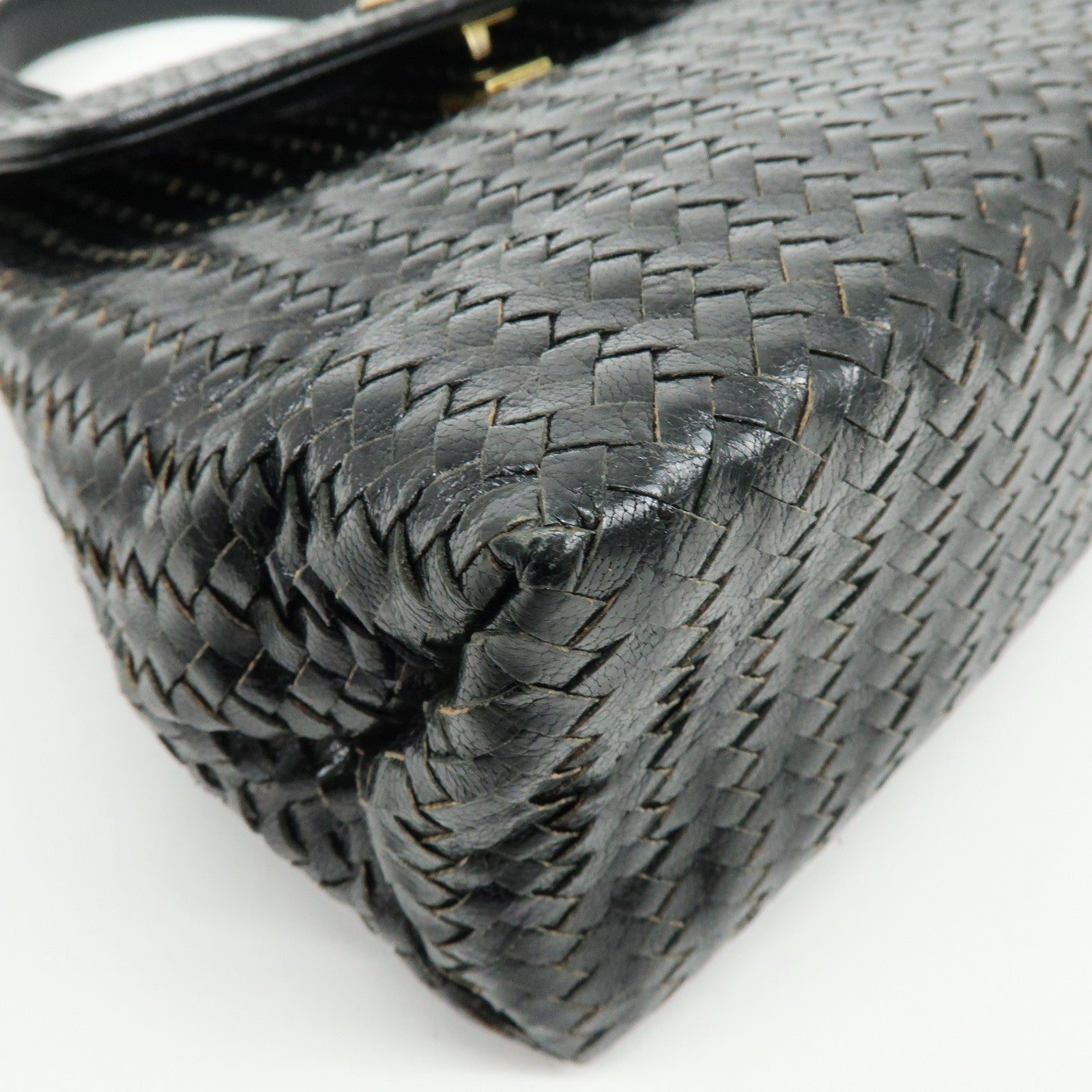 Fendi Hand Bag - Black, Leather