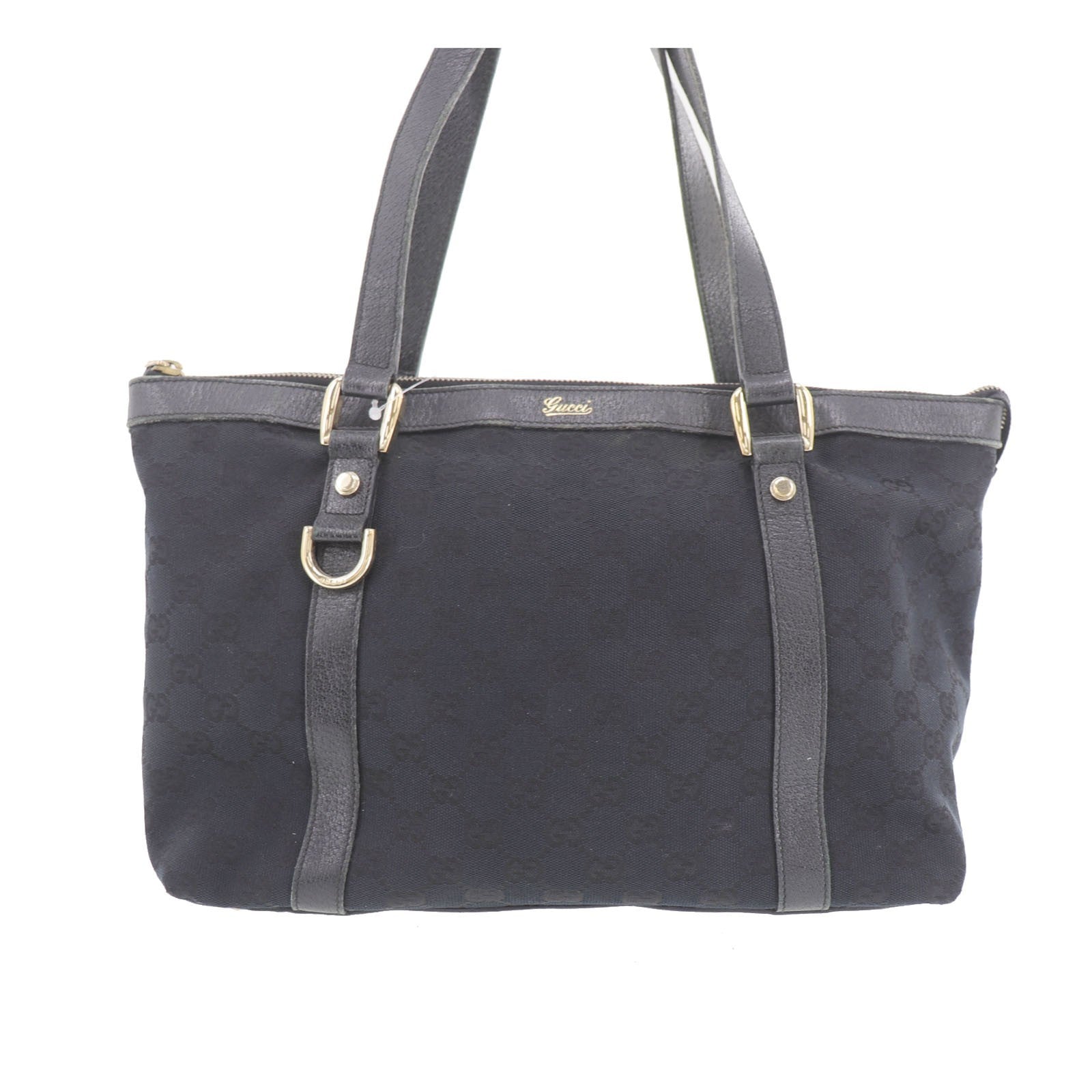 Gucci Original GG Canvas Tote Bag - Black, Canvas