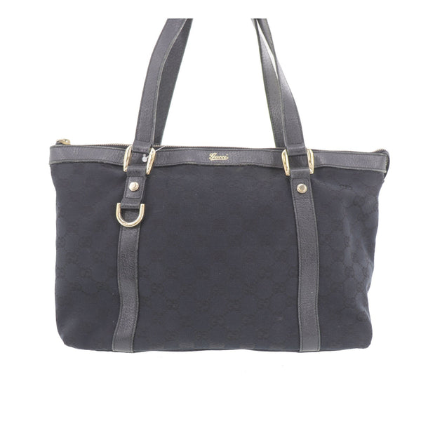 Gucci Original GG Canvas Tote Bag - Black, Canvas