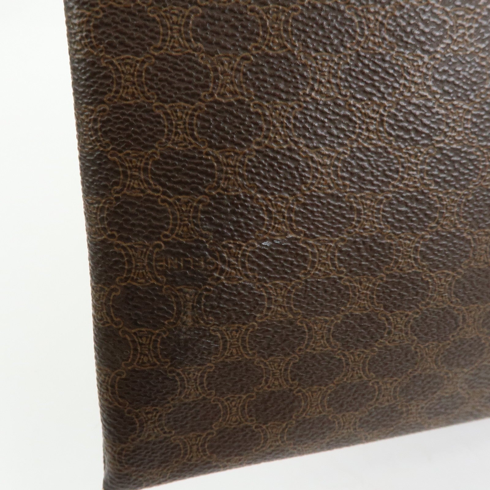 Celine Macadam Tote Bag - Brown, PVC Leather
