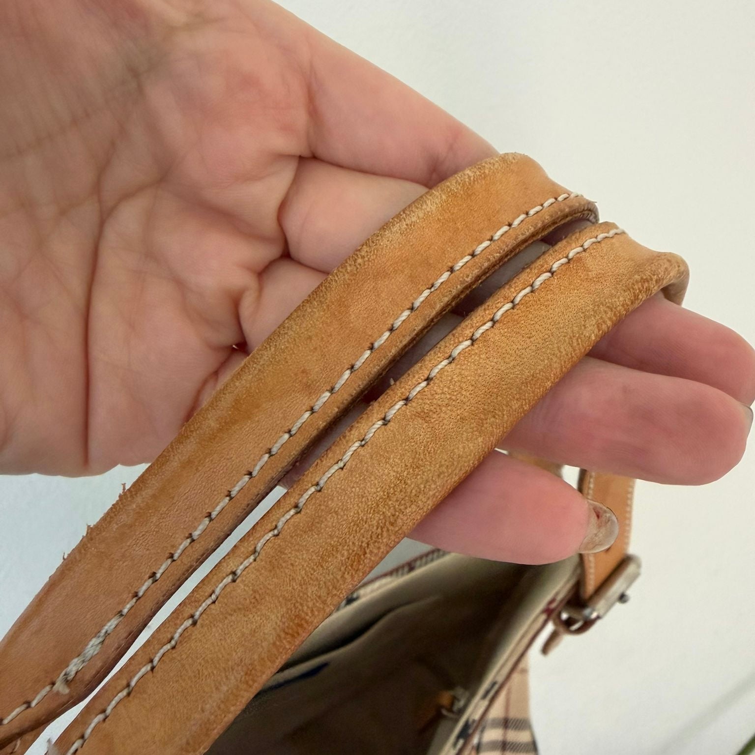 Burberry Plaid Nove shoulder bag
