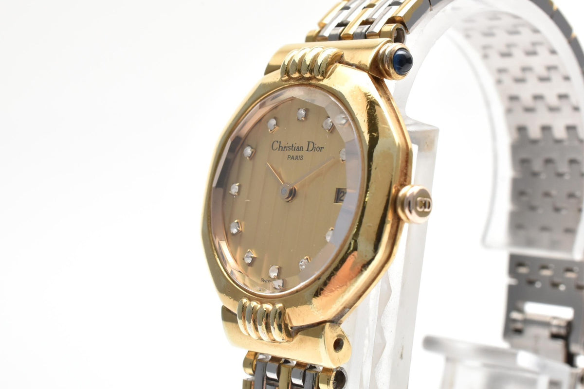 Dior 64151 Wristwatch - Gold, Stainless Steel