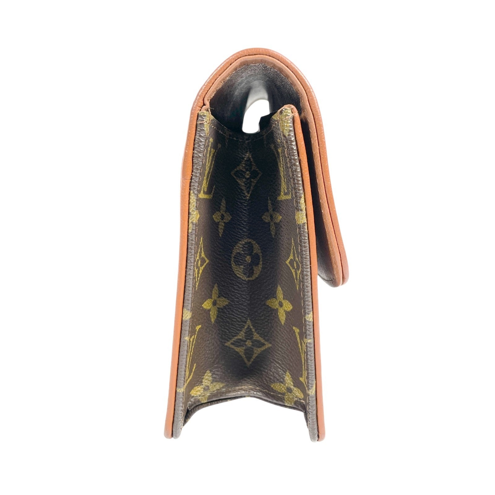 Louis Vuitton Pochette Dam GM Monogram Clutch Bag - Brown, PVC