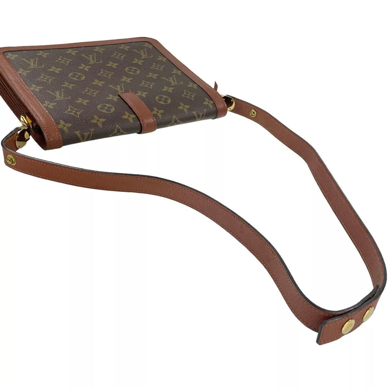 Louis Vuitton Rond Point Leather Brown Shoulder bag