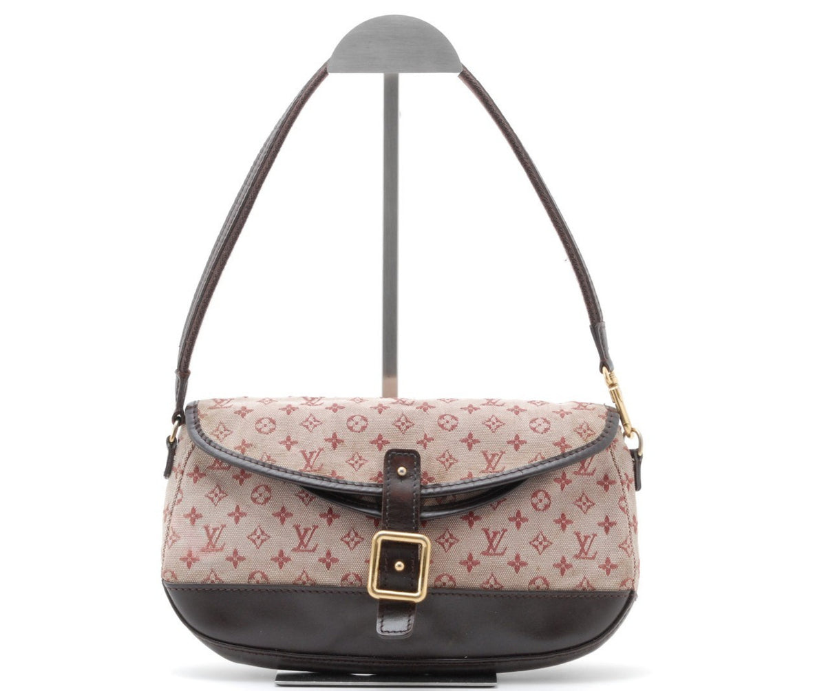 Louis Vuitton Louis Lin Shoulder Bag - Red Beige Brown, Canvas