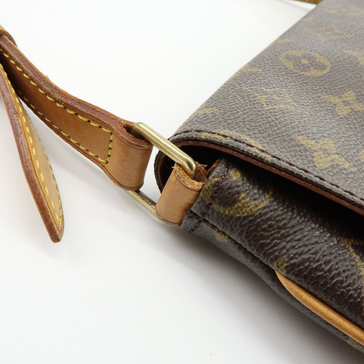 Louis Vuitton Musette Tango Shoulder Bag - Brown, Canvas