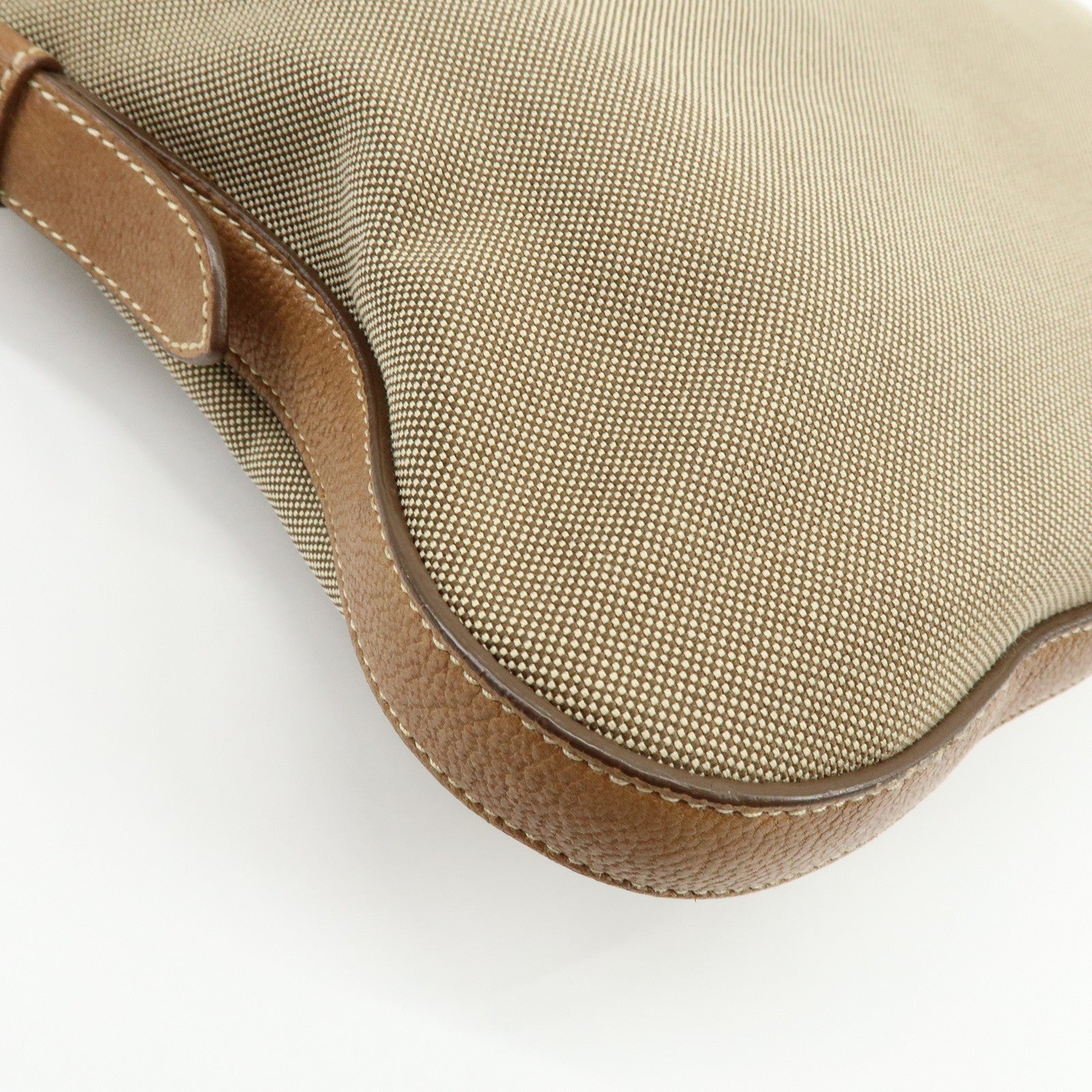 Prada Shoulder Bag - Brown, Jacquard Canvas, Leather