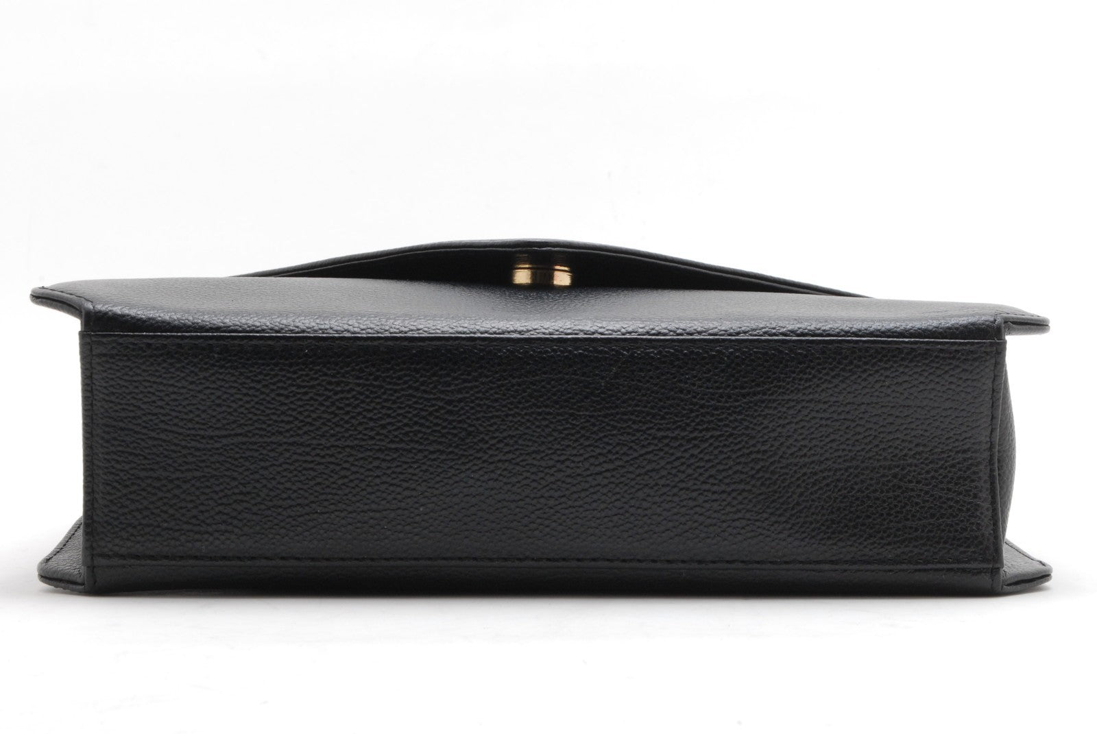 Saint Laurent YSL Envelope Shoulder Bag - Black, Leather