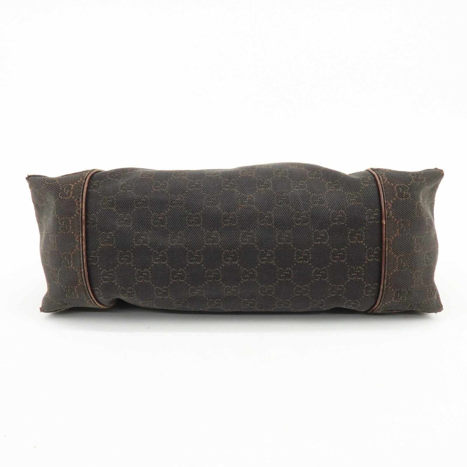 Gucci Shoulder Bag - Dark Brown, GG Canvas, Leather