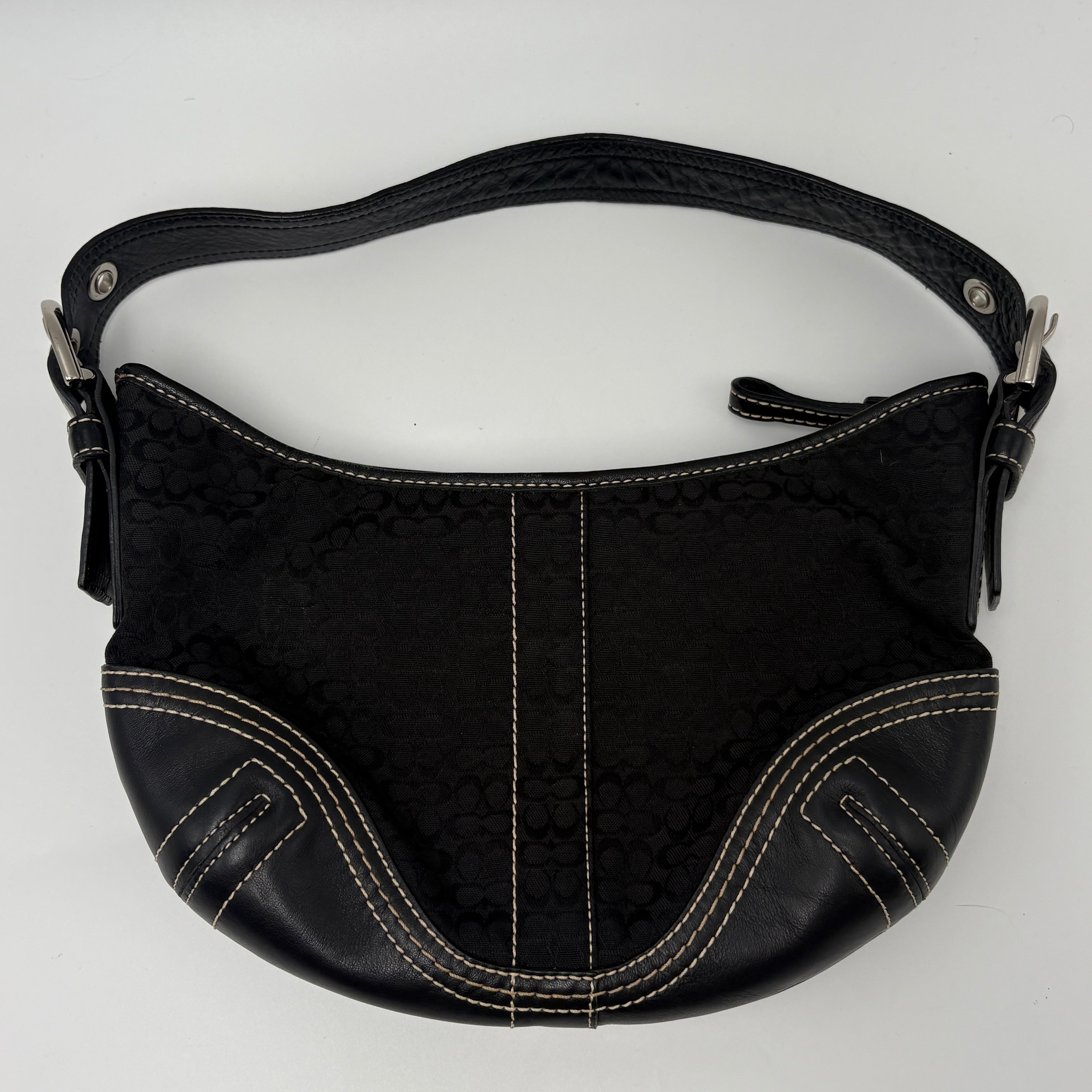 Coach signature black bag