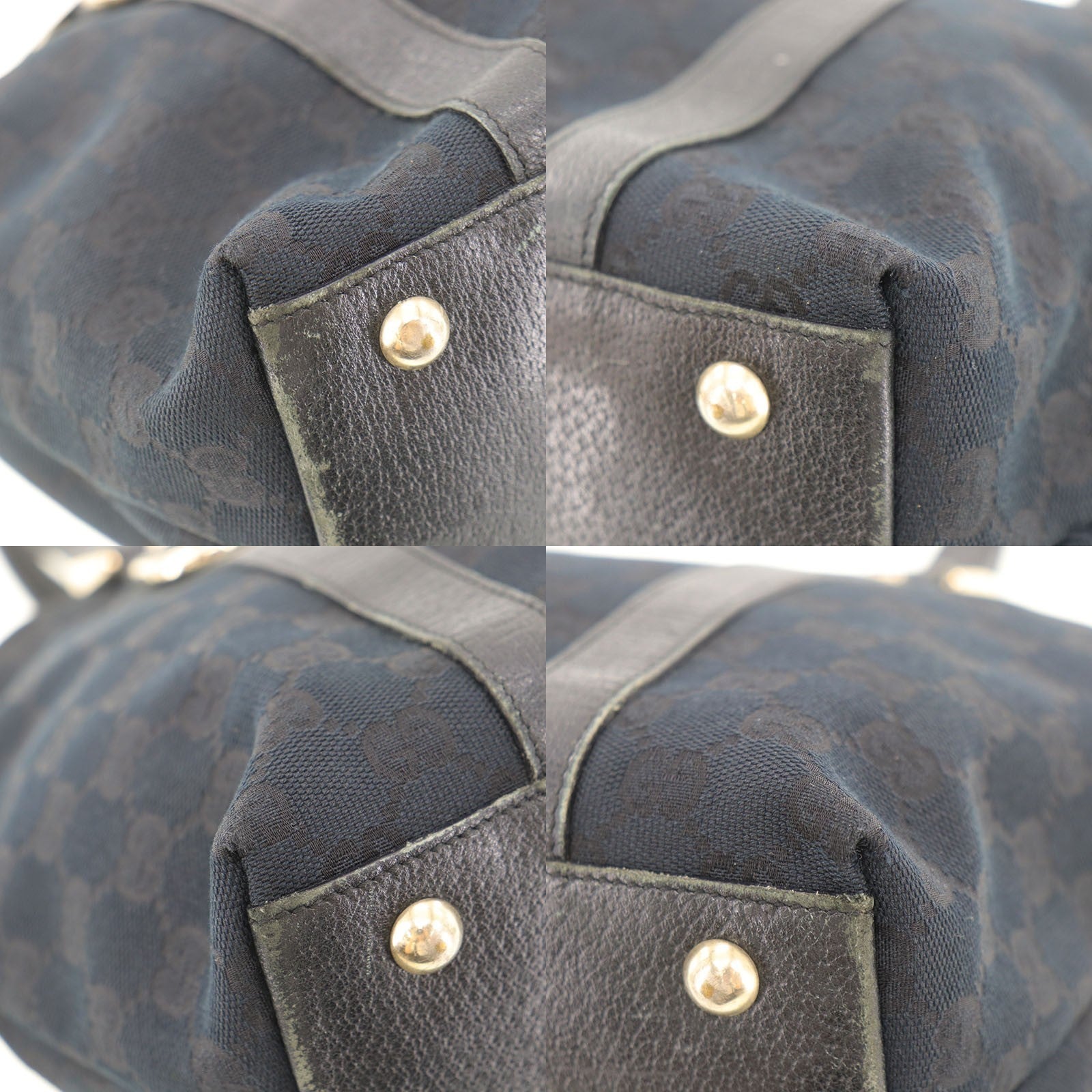 Gucci Original GG Canvas Tote Bag - Black, Canvas