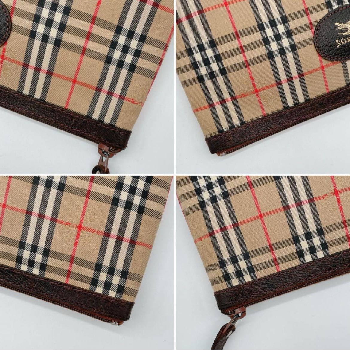 BURBERRY NOVA CHECK CLUTCH