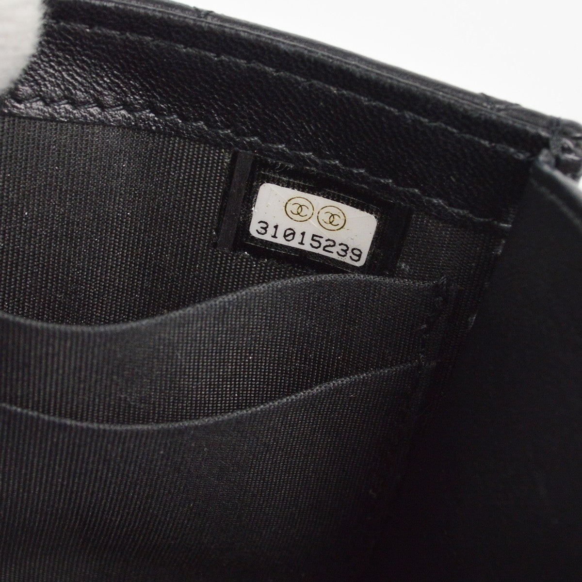 Chanel Pochette XX08111 Shoulder Bag - Black, Lambskin