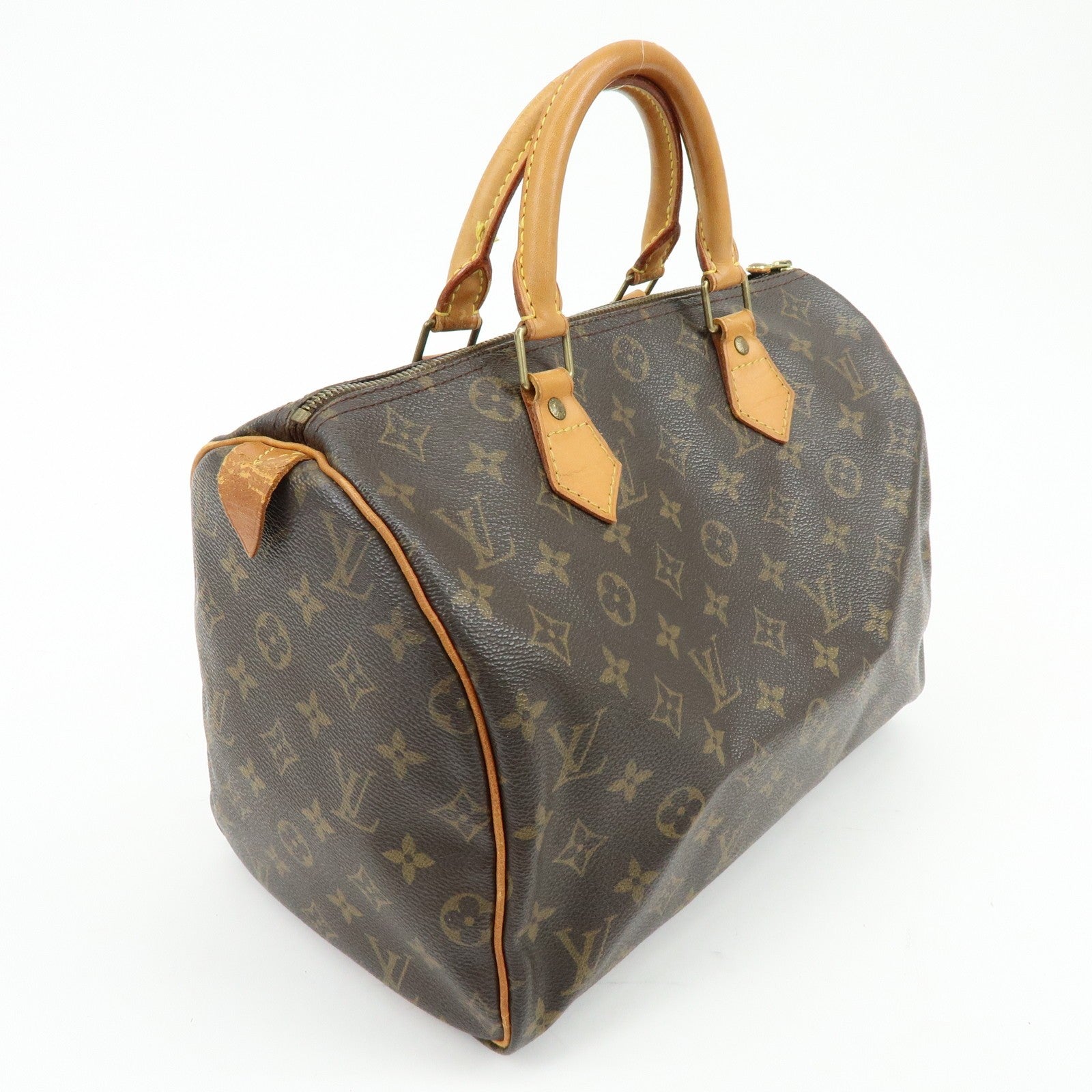 Louis Vuitton Speedy 30 Boston Bag - Brown, Monogram Canvas