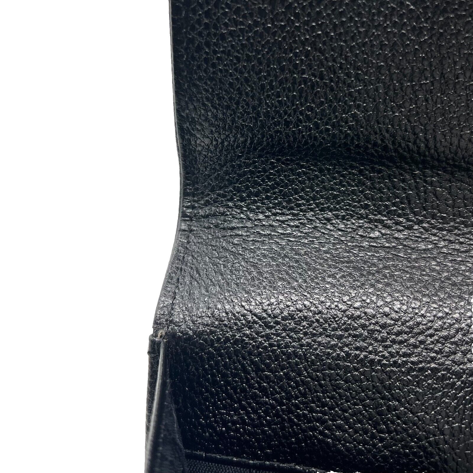 Saint Laurent YSL Clutch - Black, Leather 