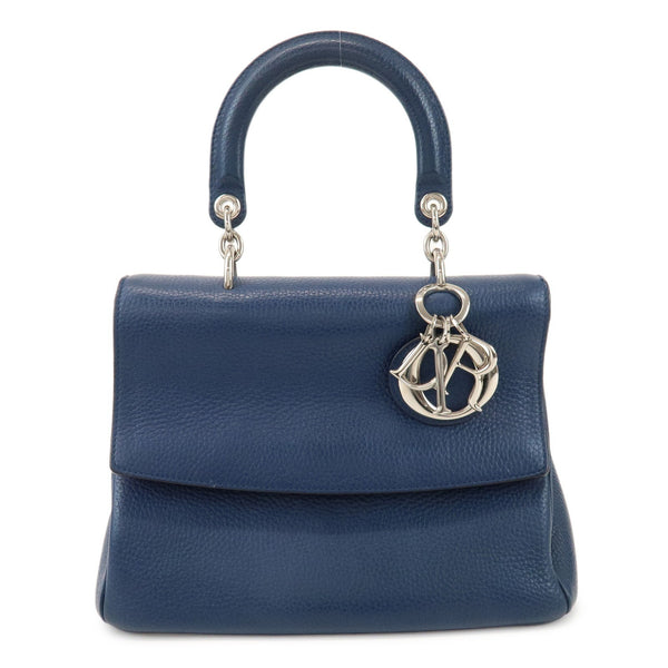 Christian Dior 2Way Hand Bag - Blue, Leather