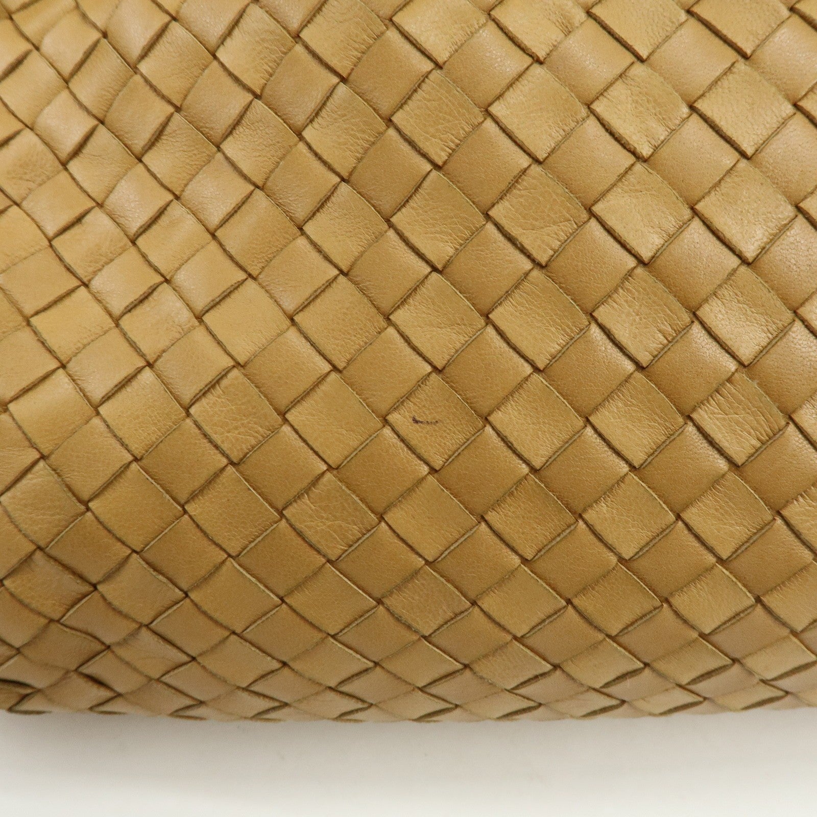 Bottega Veneta Intrecciato Hand Shoulder Bag - Brown, Nappa Leather 