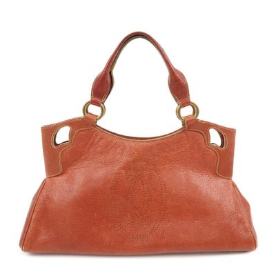 Cartier Marcello de Cartier Hand Bag - Brown, Leather