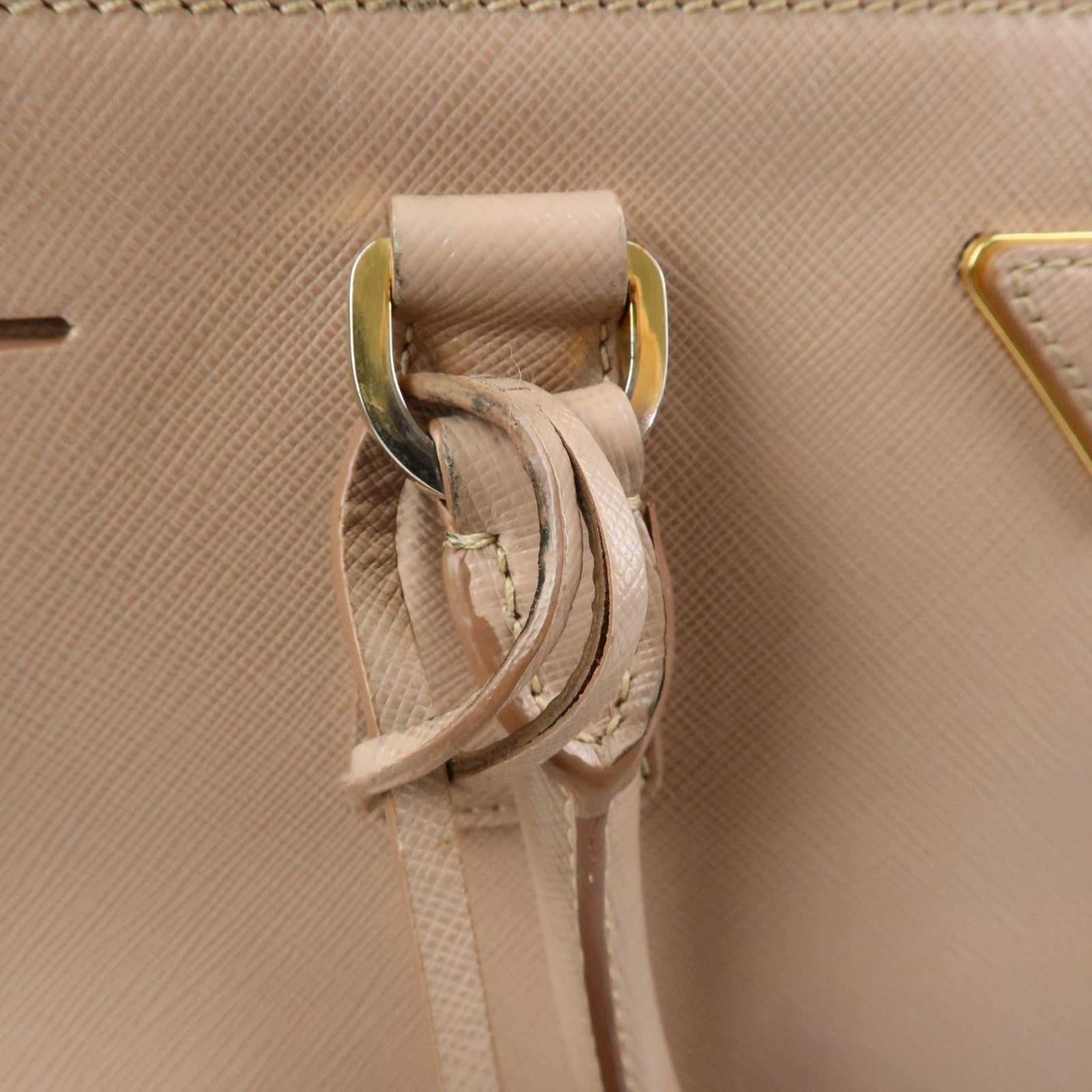 Prada Galleria Tote Handbag - Pink Beige, Saffiano Leather